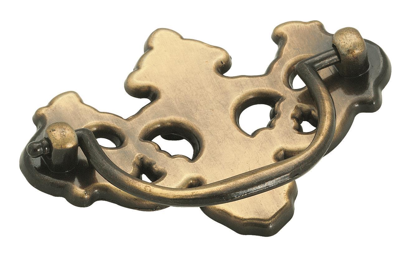 Everyday Heritage 3 inch (76mm) Center-to-Center Antique Brass Cabinet Pull