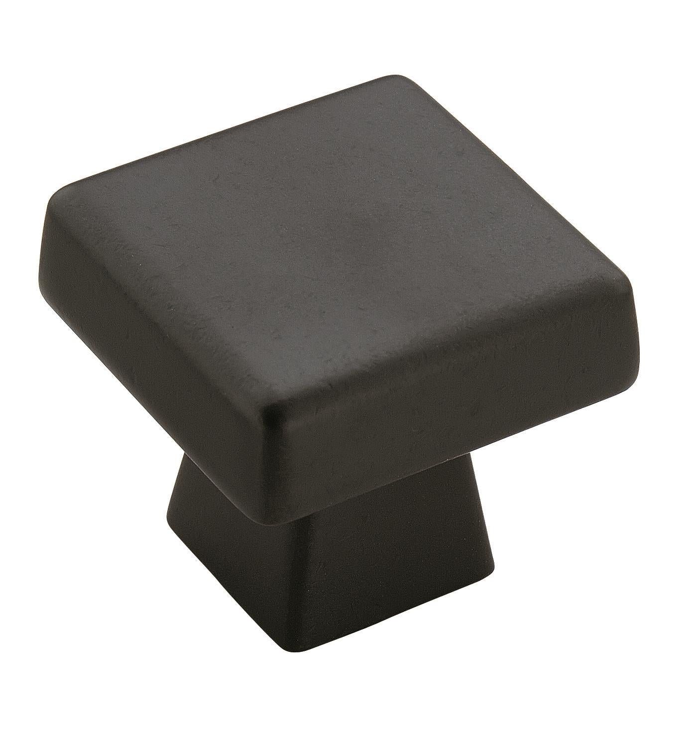 Blackrock 1-1/2 inch (38mm) Length Black Bronze Cabinet Knob