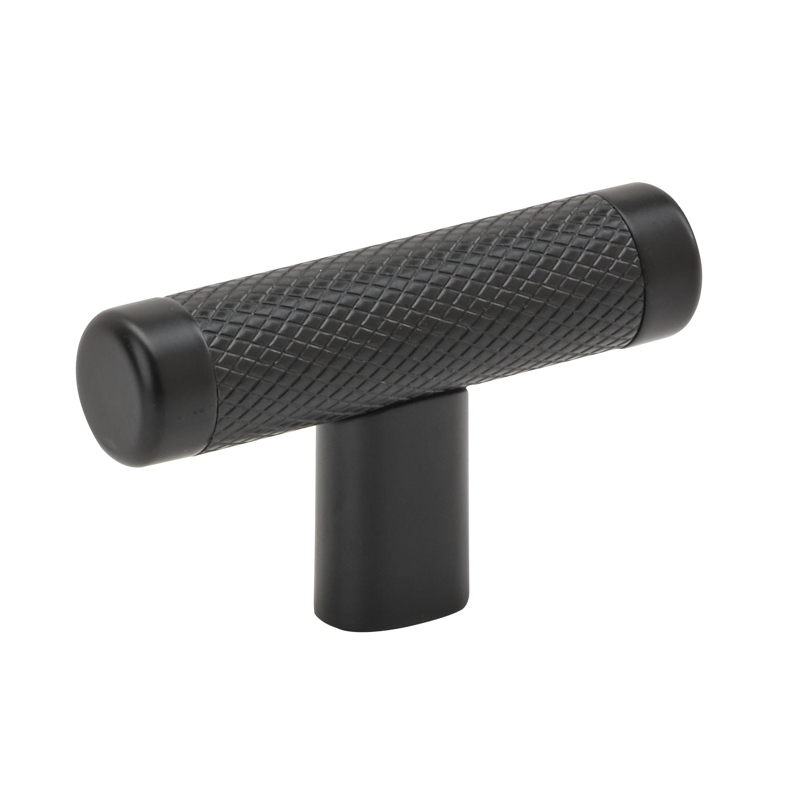 Bronx 2-5/8 inch (67mm) Length Black Bronze Cabinet Knob