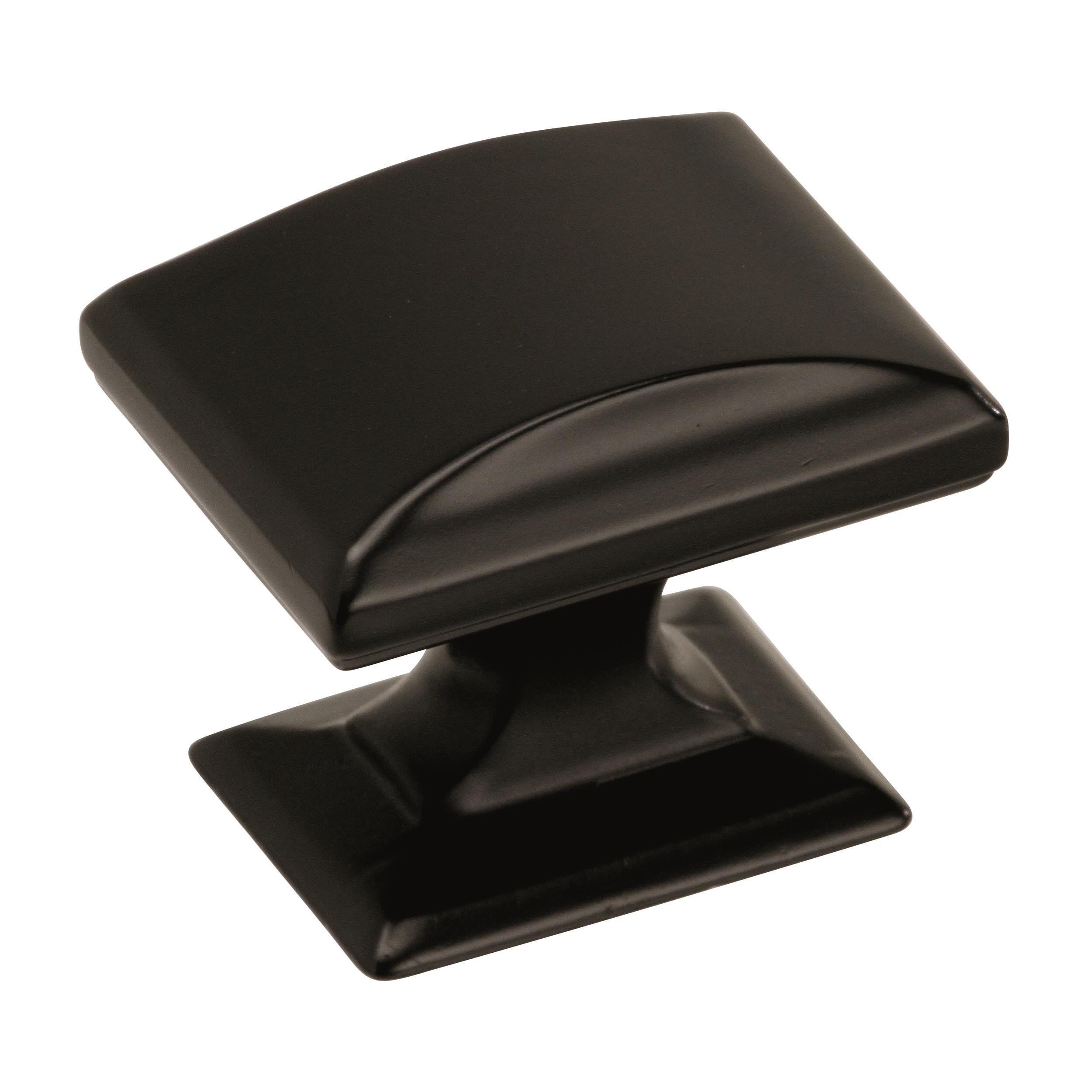 Candler 1-1/4 inch (32mm) Length Black Bronze Cabinet Knob