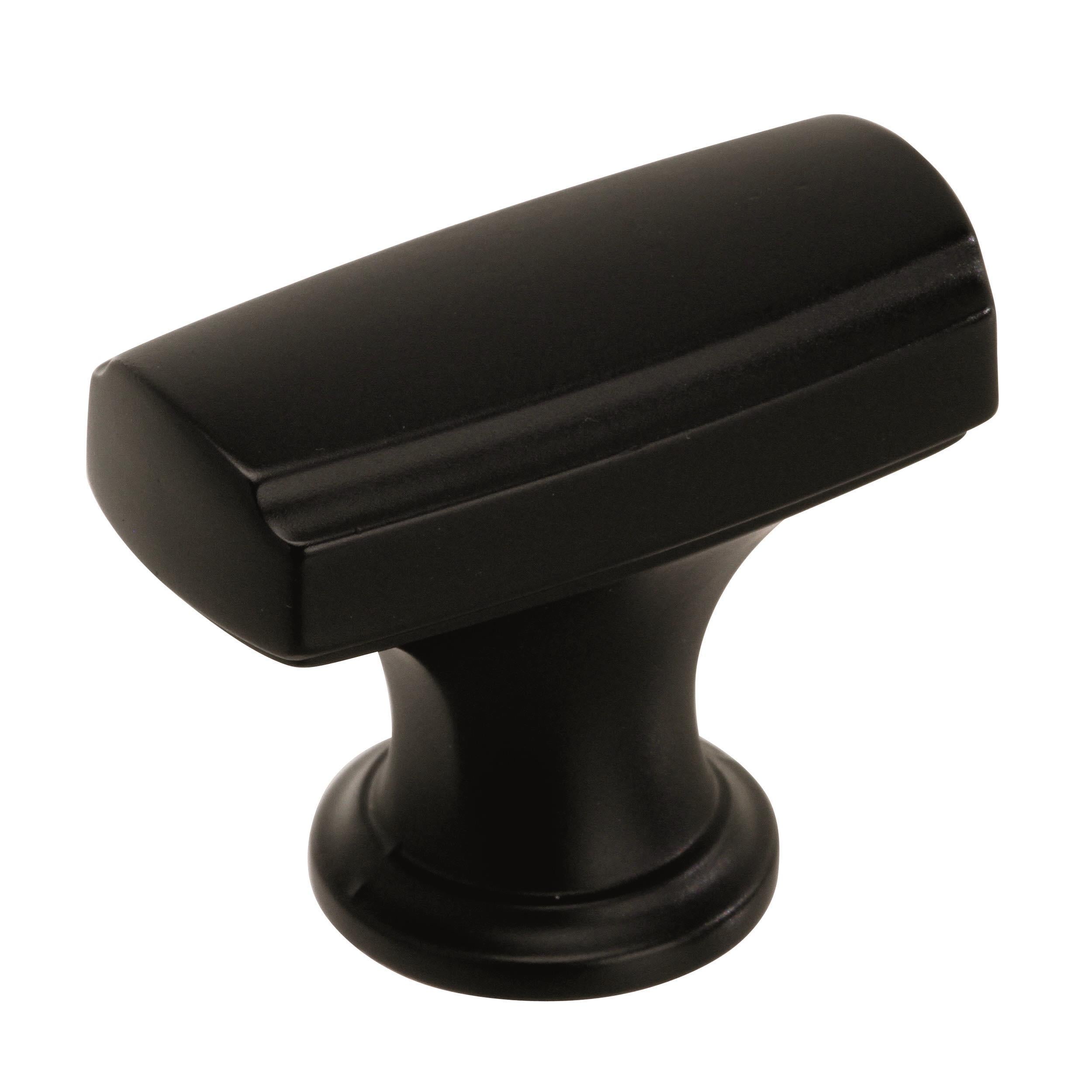 Highland Ridge 1-3/8 inch (35mm) Length Black Bronze Cabinet Knob