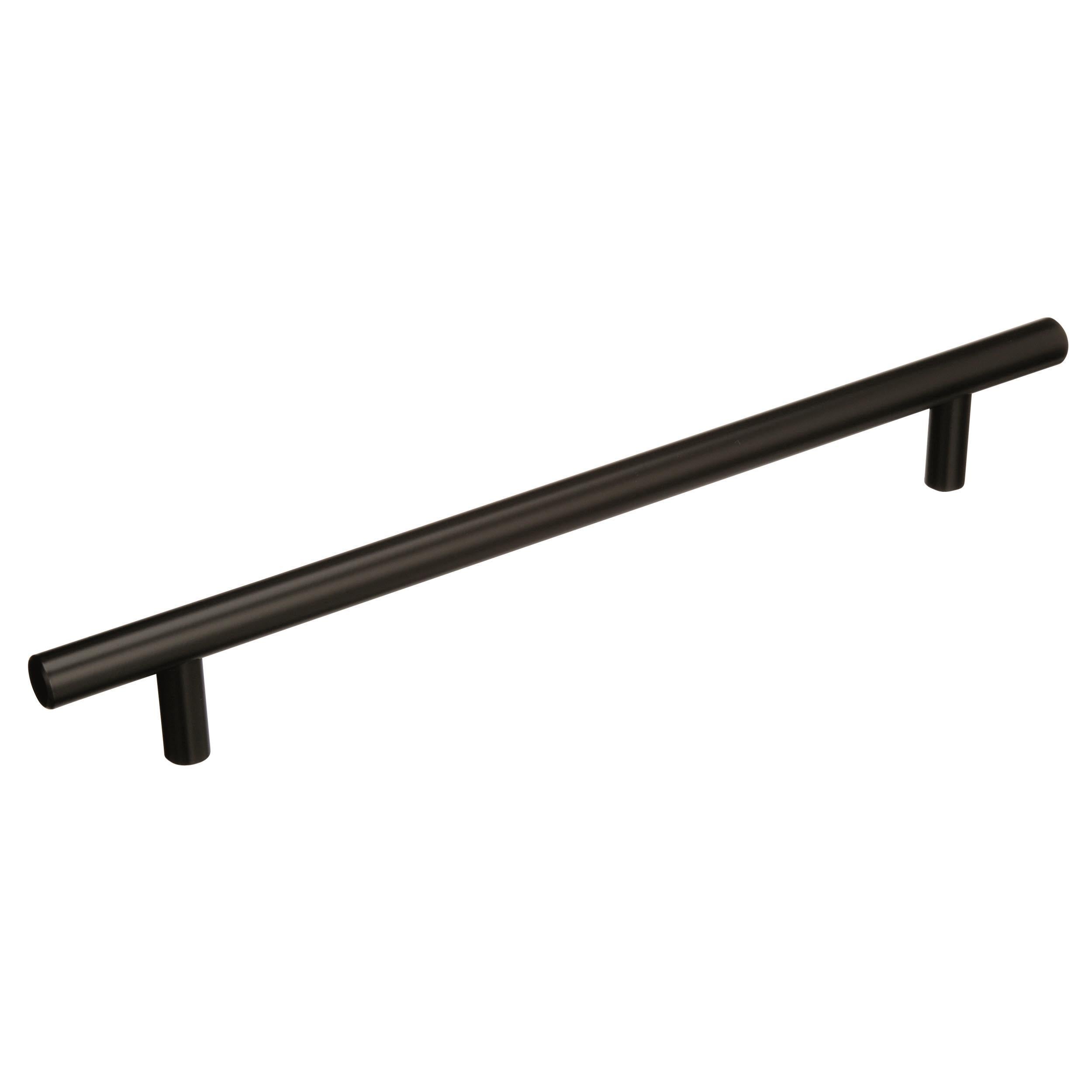Bar Pulls 7-9/16 inch (192mm) Center-to-Center Black Bronze Cabinet Pull