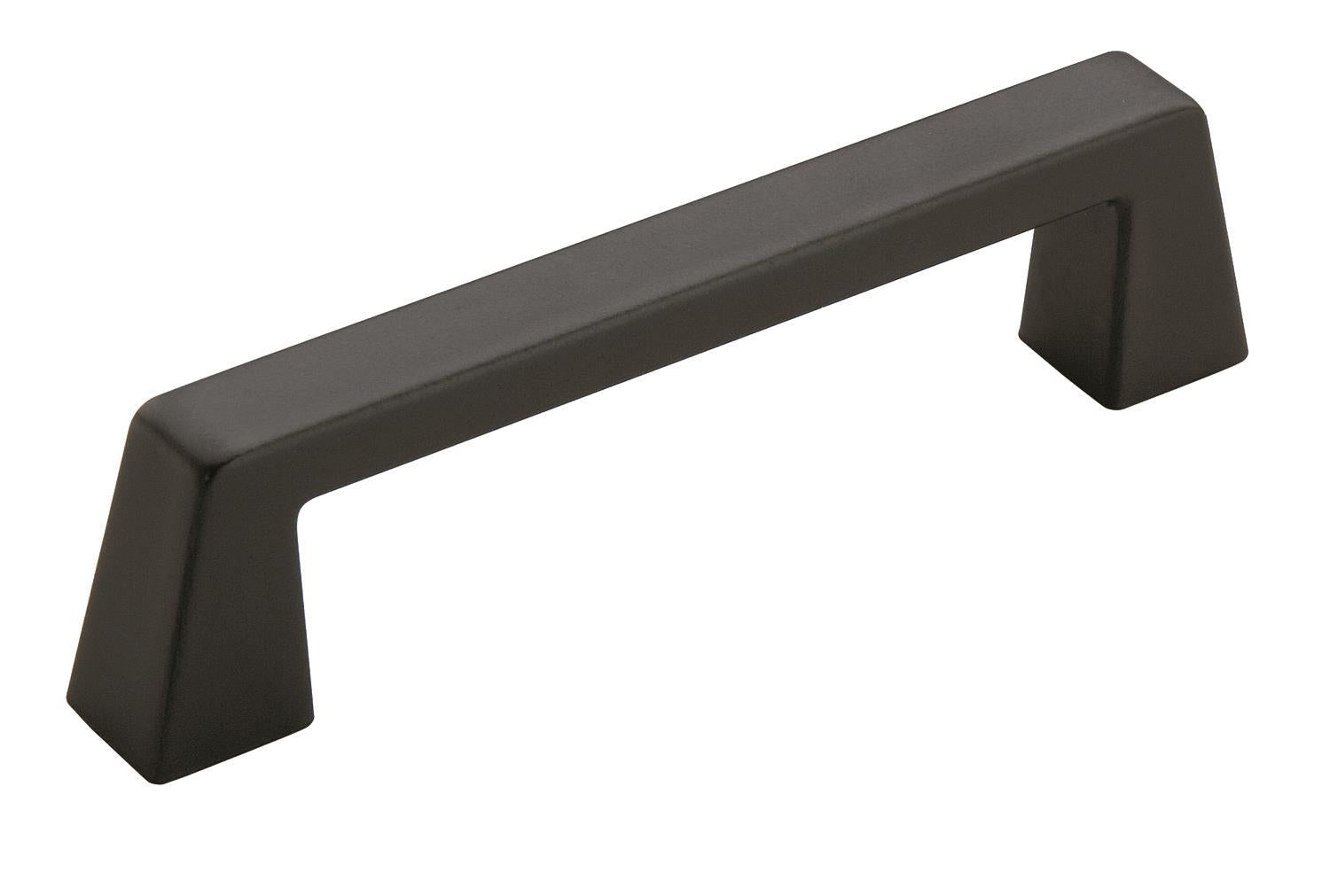 Blackrock 3-3/4 inch (96mm) Center-to-Center Black Bronze Cabinet Pull