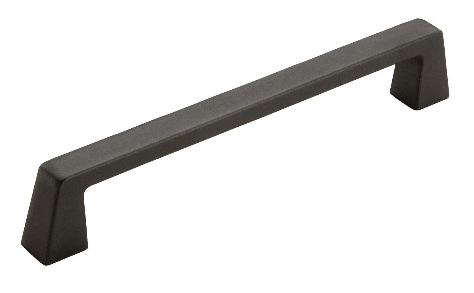 Blackrock 6-5/16 inch (160mm) Center-to-Center Black Bronze Cabinet Pull
