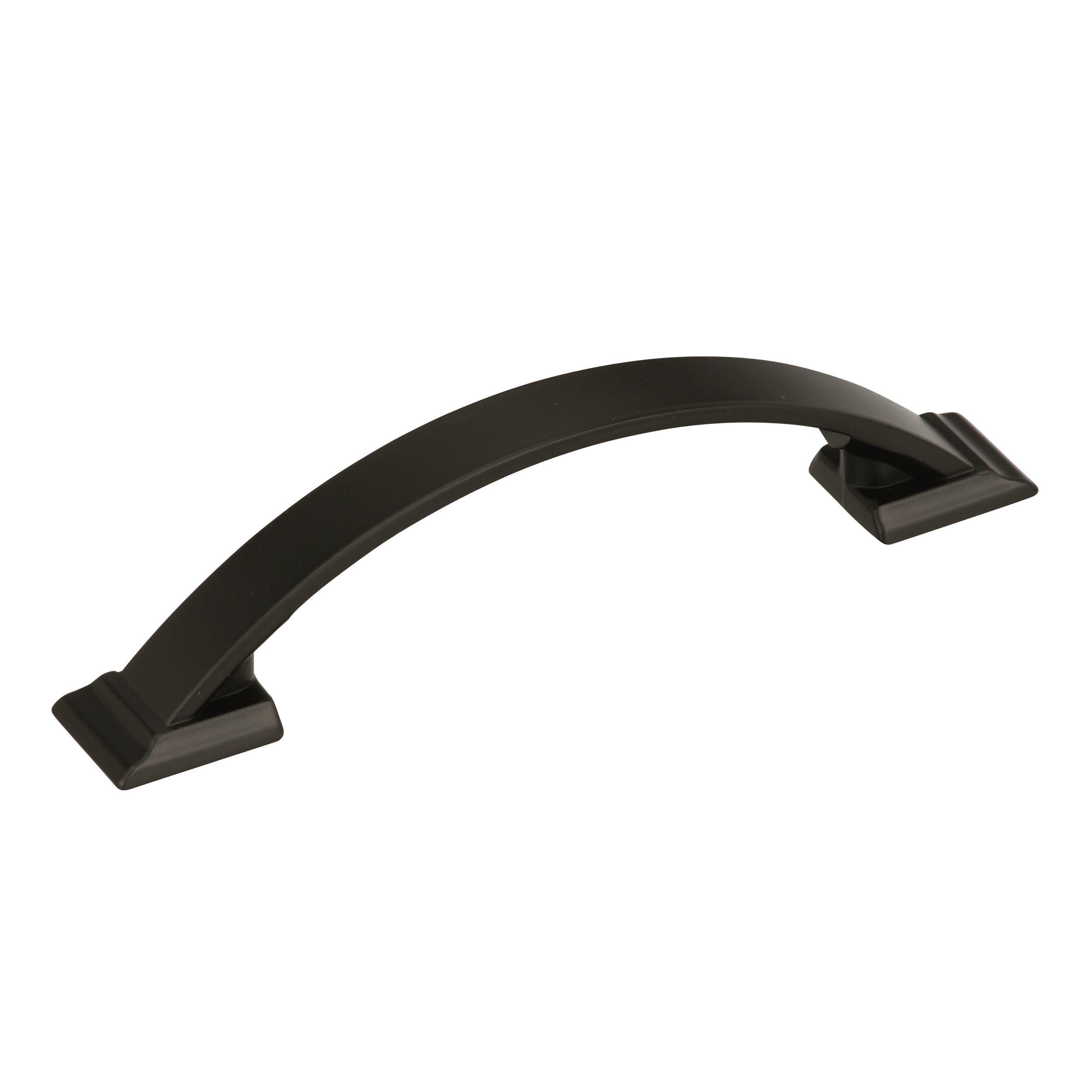 Candler 3-3/4 inch (96mm) Center-to-Center Black Bronze Cabinet Pull
