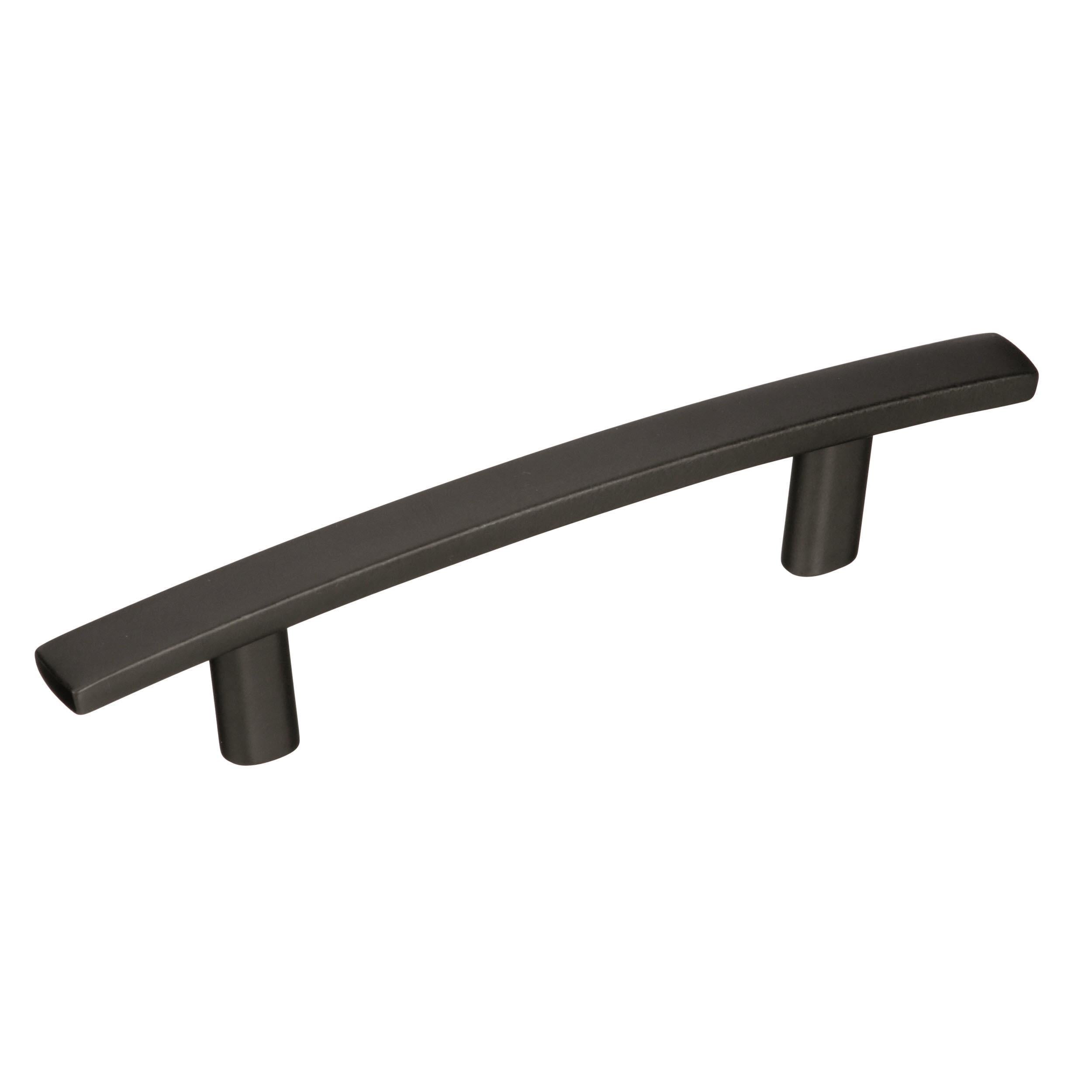 Cyprus 3 inch (76mm) Center-to-Center Black Bronze Cabinet Pull