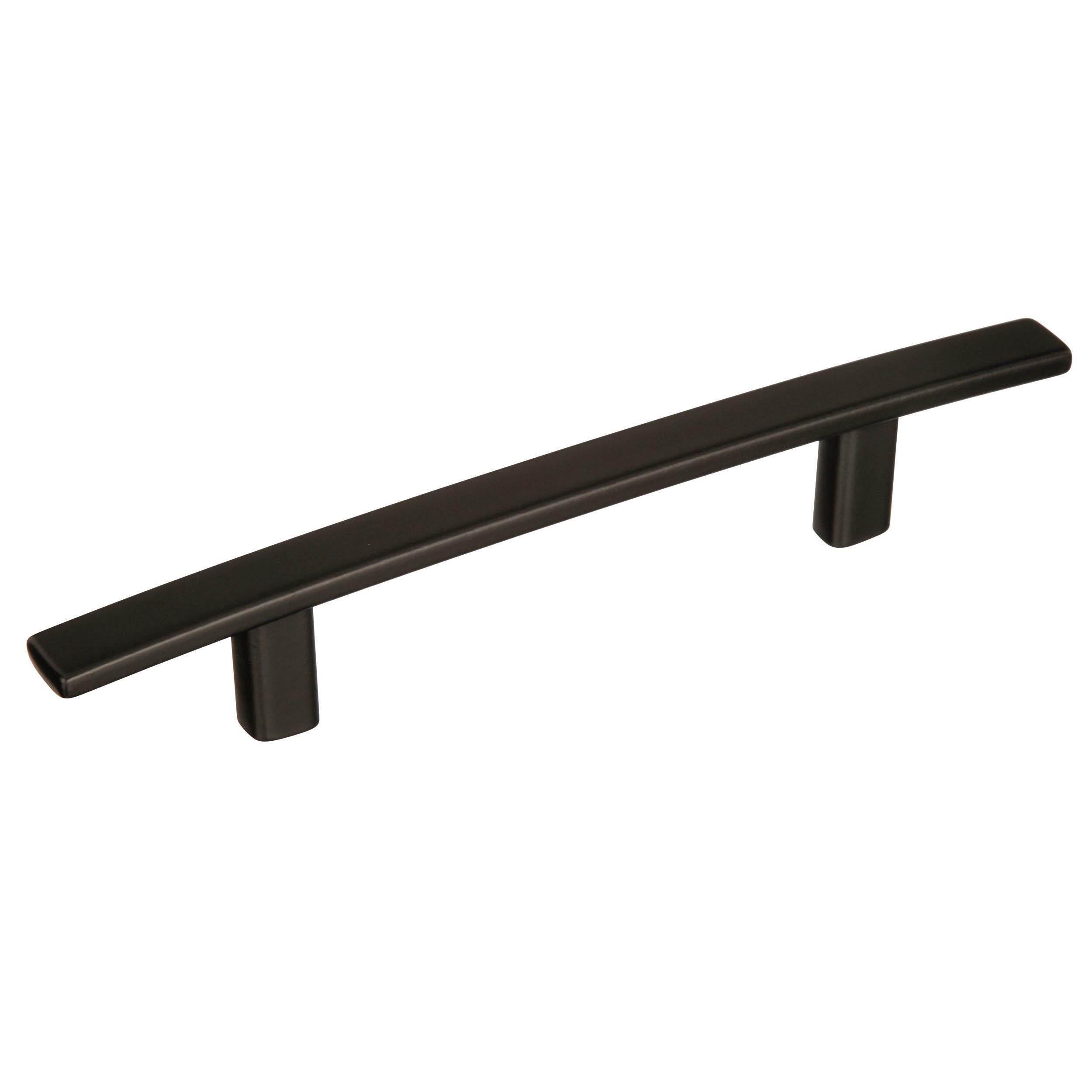 Cyprus 3-3/4 inch (96mm) Center-to-Center Black Bronze Cabinet Pull