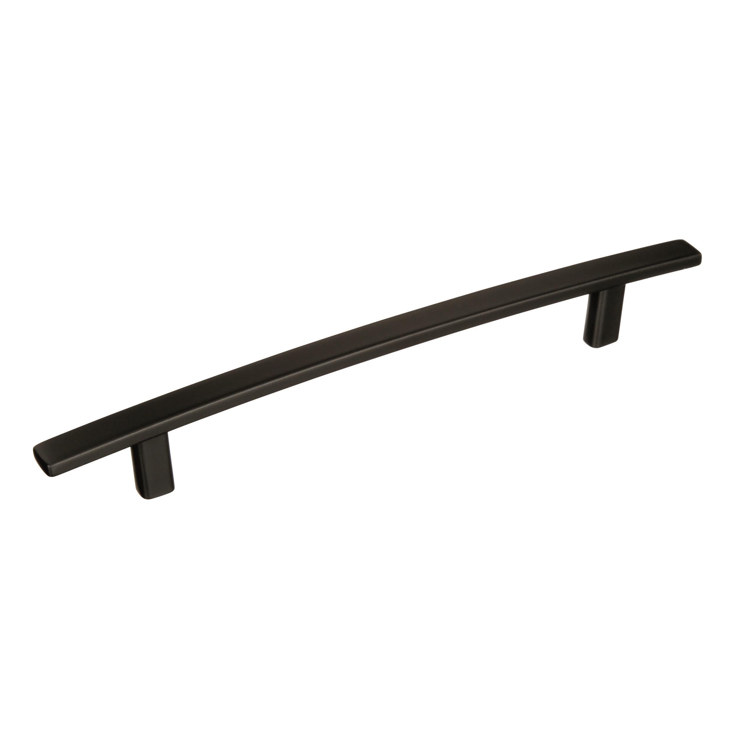Cyprus 6-5/16 inch (160mm) Center-to-Center Black Bronze Cabinet Pull