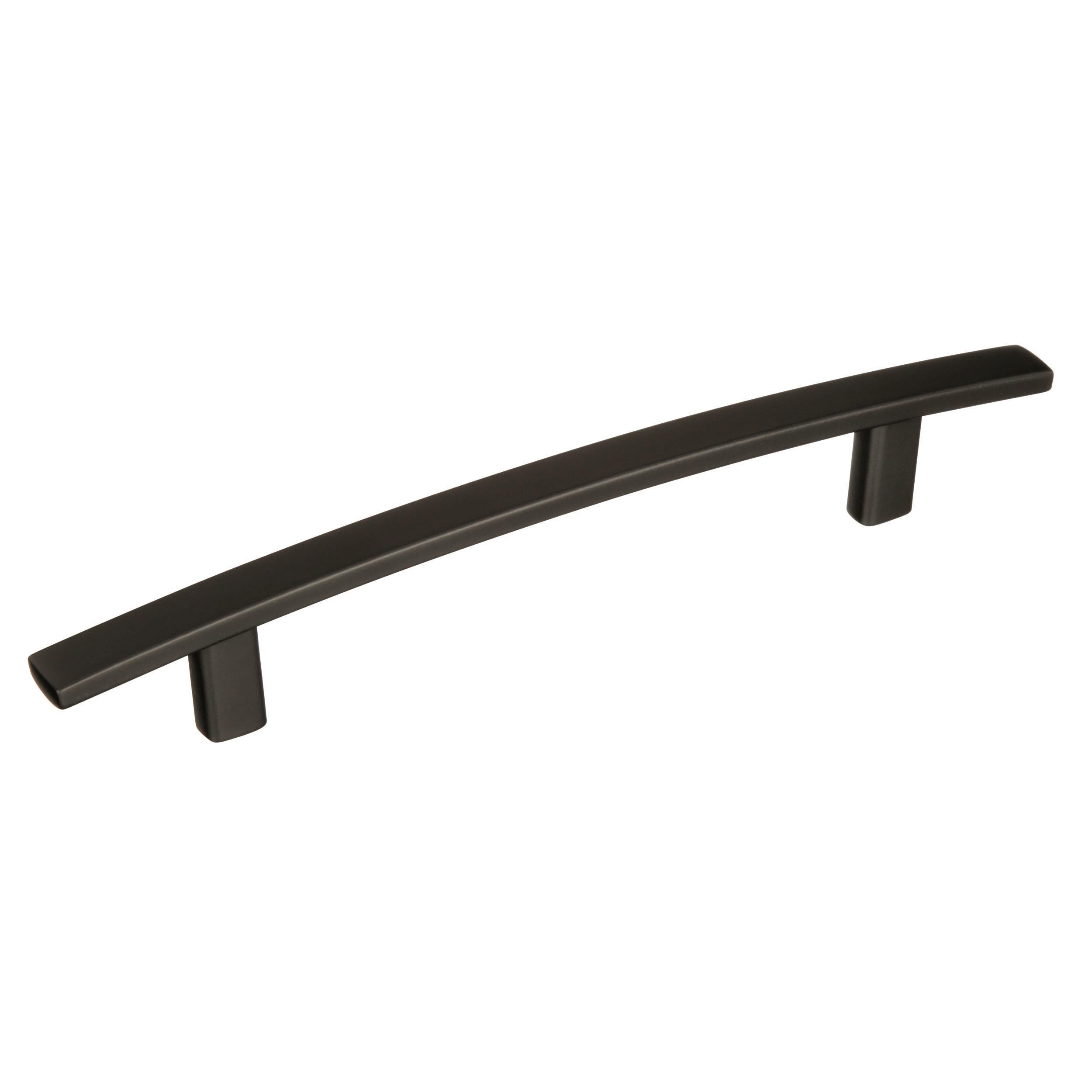 Cyprus 5-1/16 inch (128mm) Center-to-Center Black Bronze Cabinet Pull