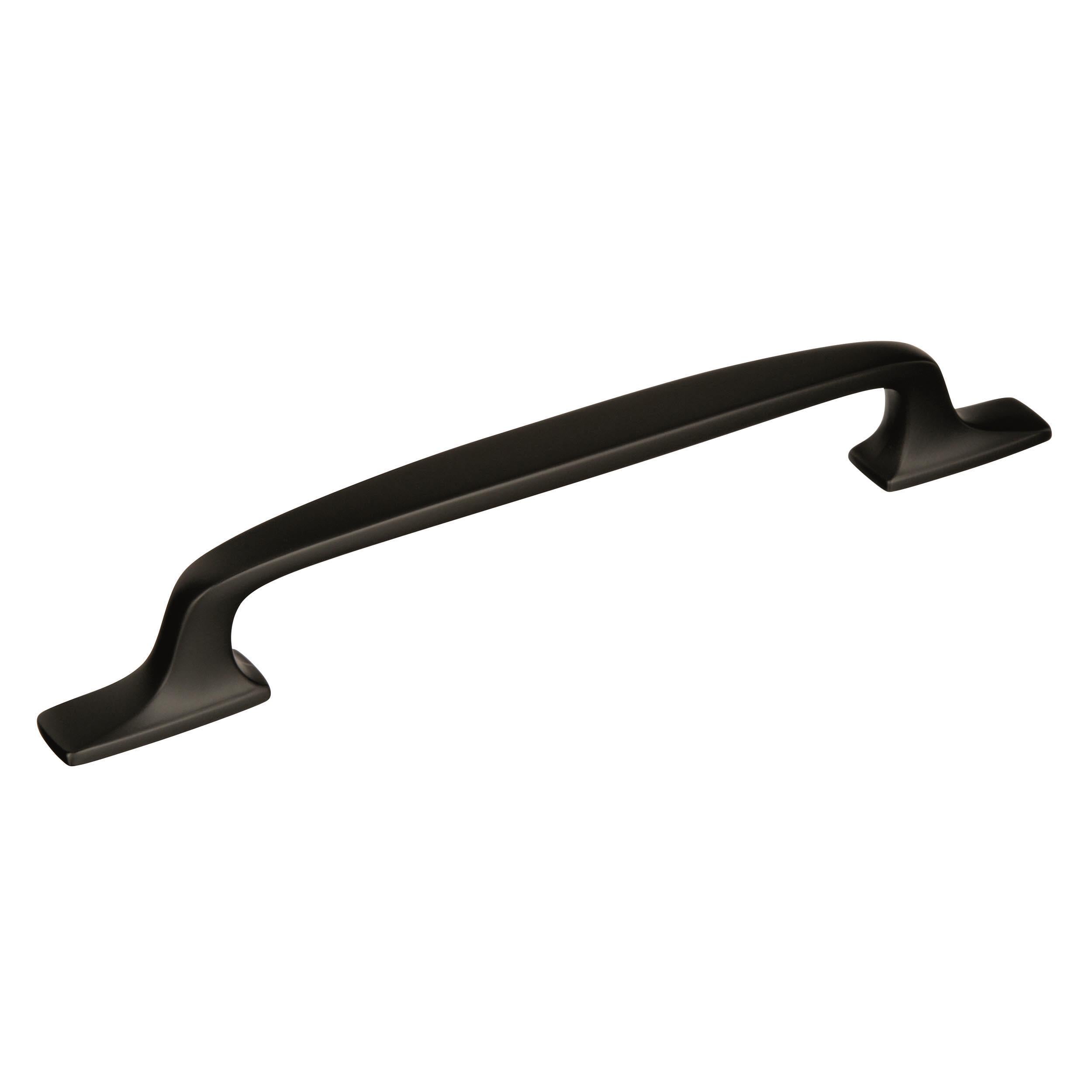 Highland Ridge 6-5/16 inch (160mm) Center-to-Center Black Bronze Cabinet Pull