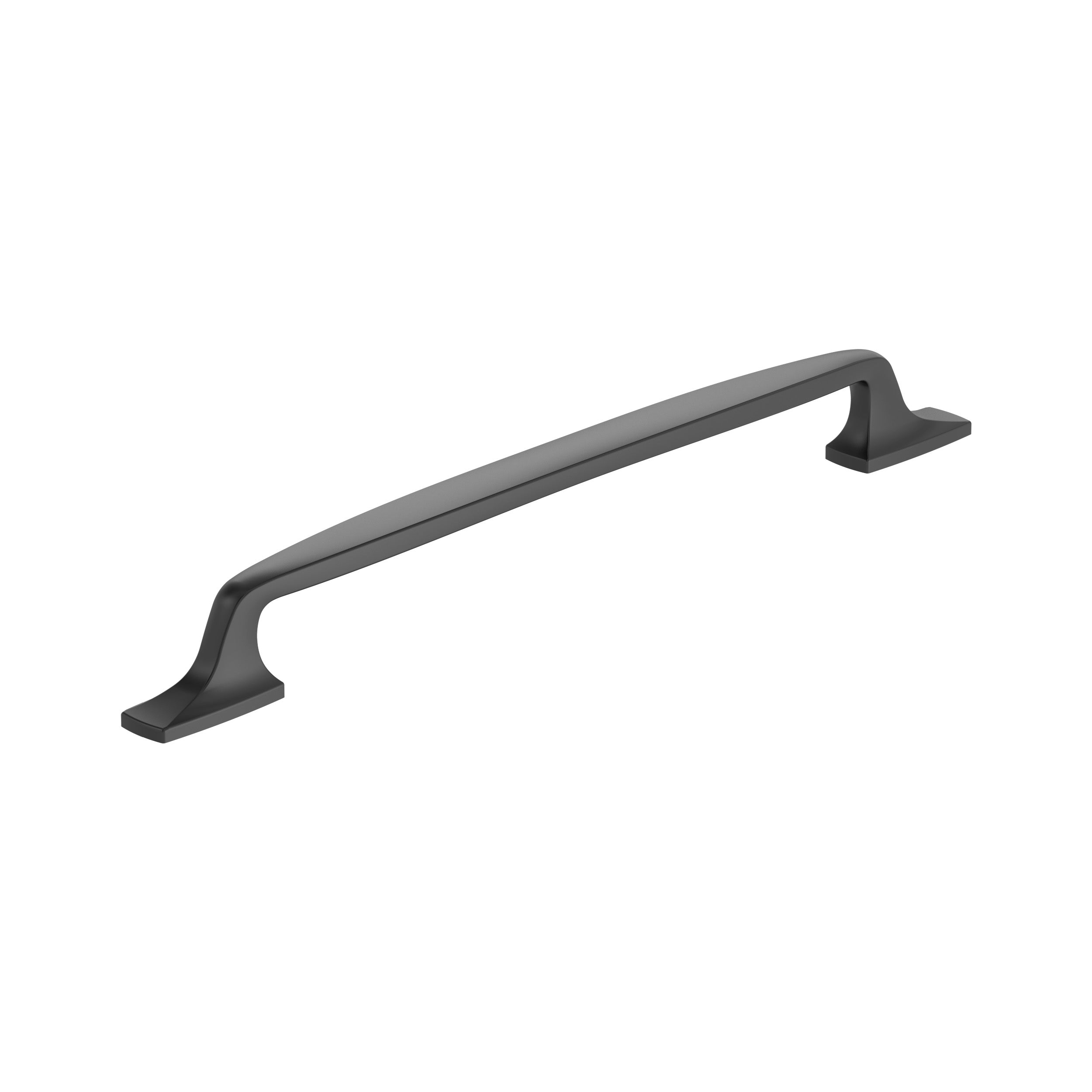 Highland Ridge 10-1/16 inch (256mm) Center-to-Center Black Bronze Cabinet Pull