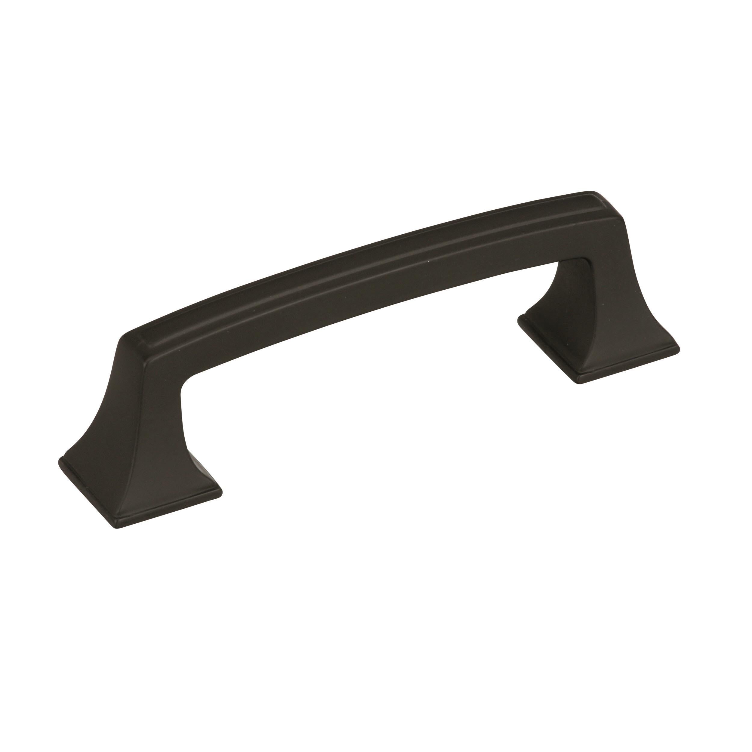 Mulholland 3 inch (76mm) Center-to-Center Black Bronze Cabinet Pull