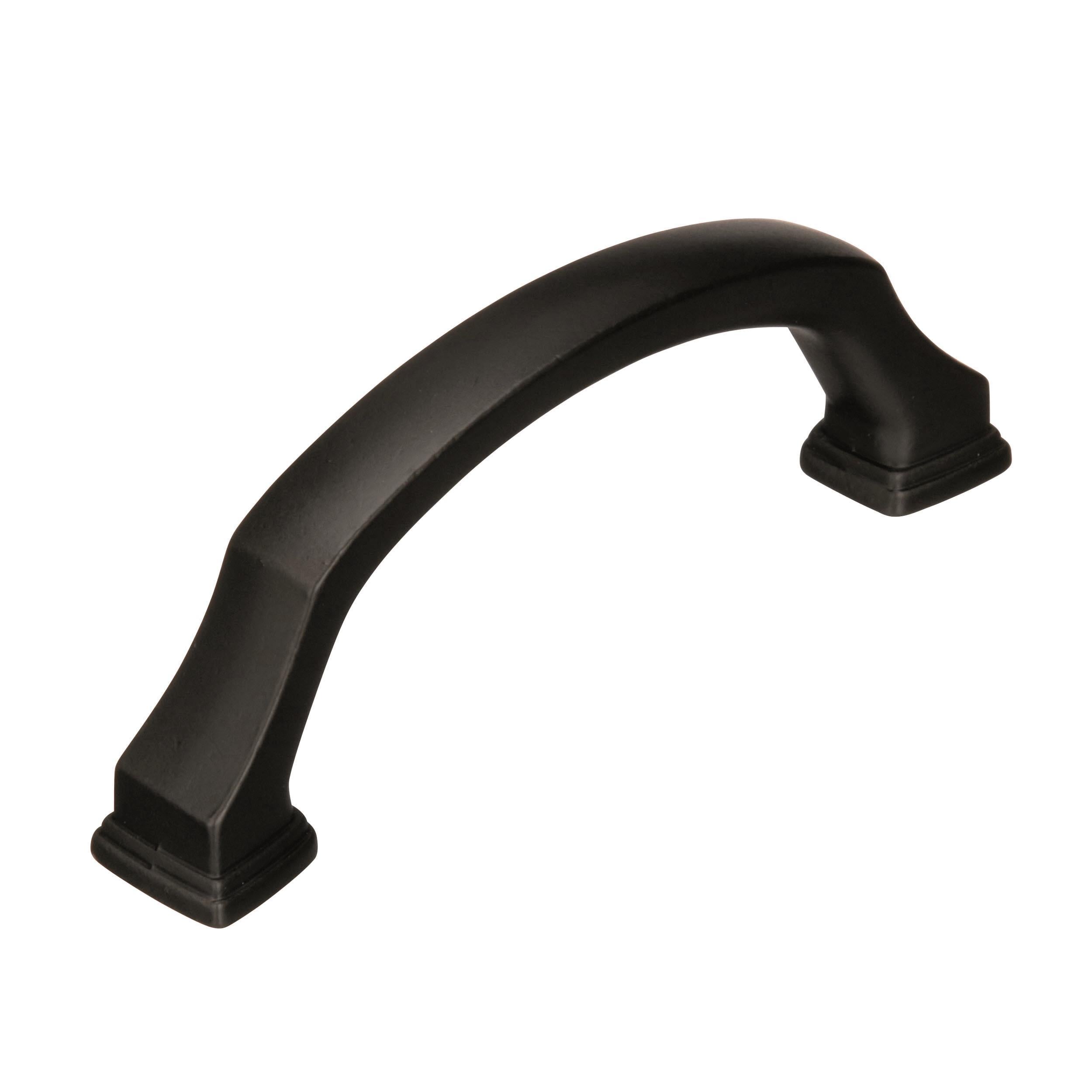 Revitalize 3 inch (76mm) Center-to-Center Black Bronze Cabinet Pull