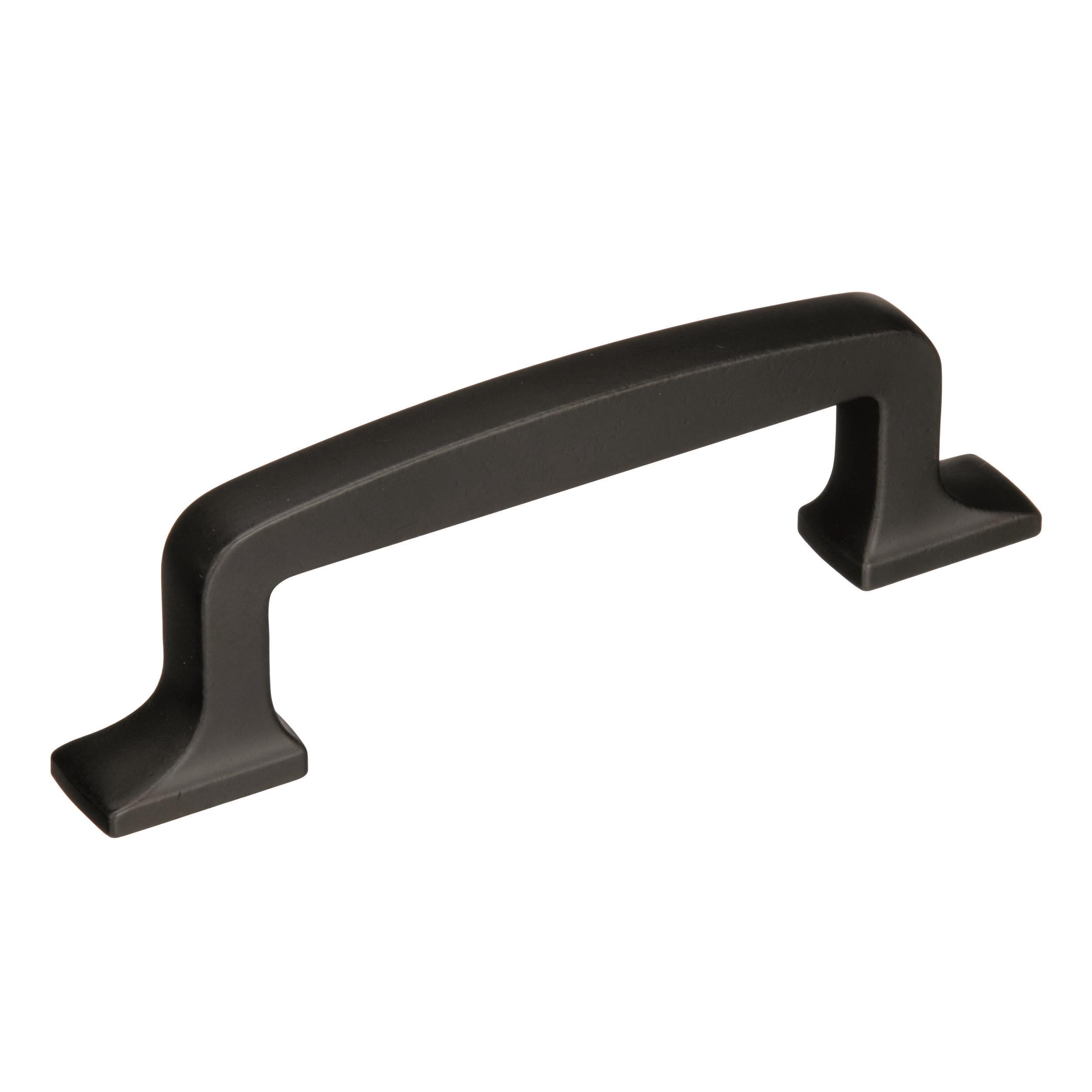 Westerly 3 inch (76mm) Center-to-Center Black Bronze Cabinet Pull