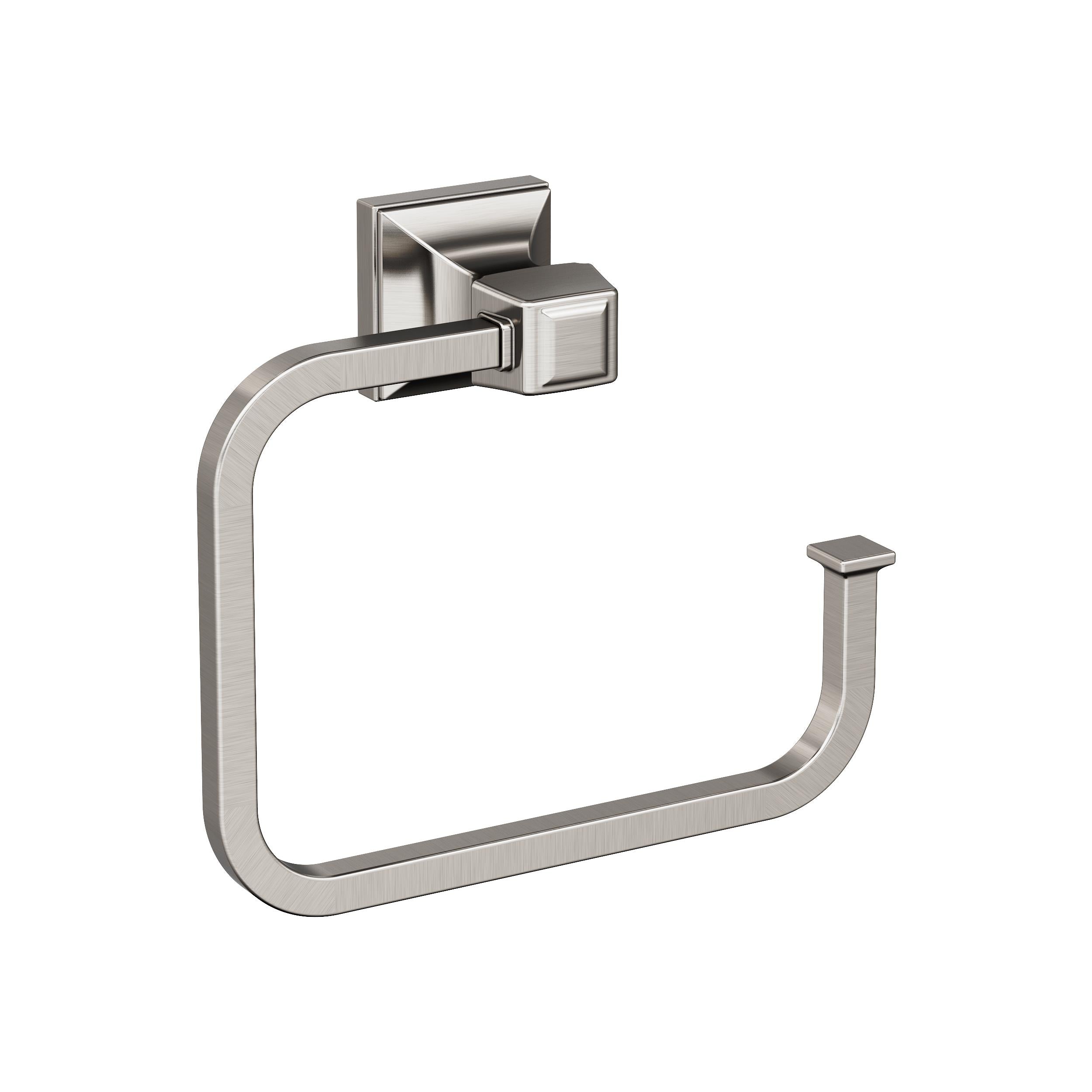 Mulholland Brushed Nickel Open Towel Ring