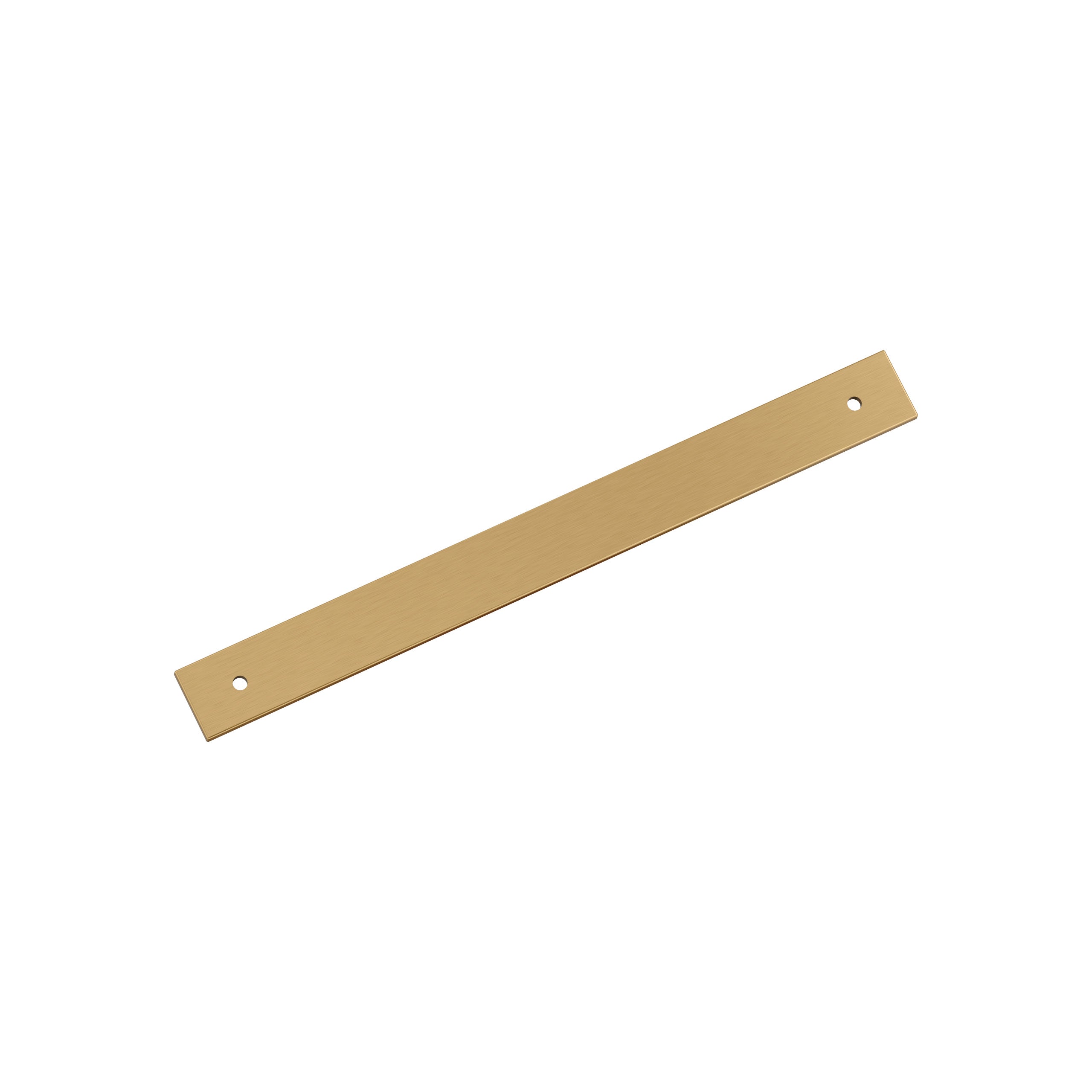 Ladera 8-13/16 inch (224mm) Center-to-Center Rectangle Champagne Bronze Cabinet Pull Backplate