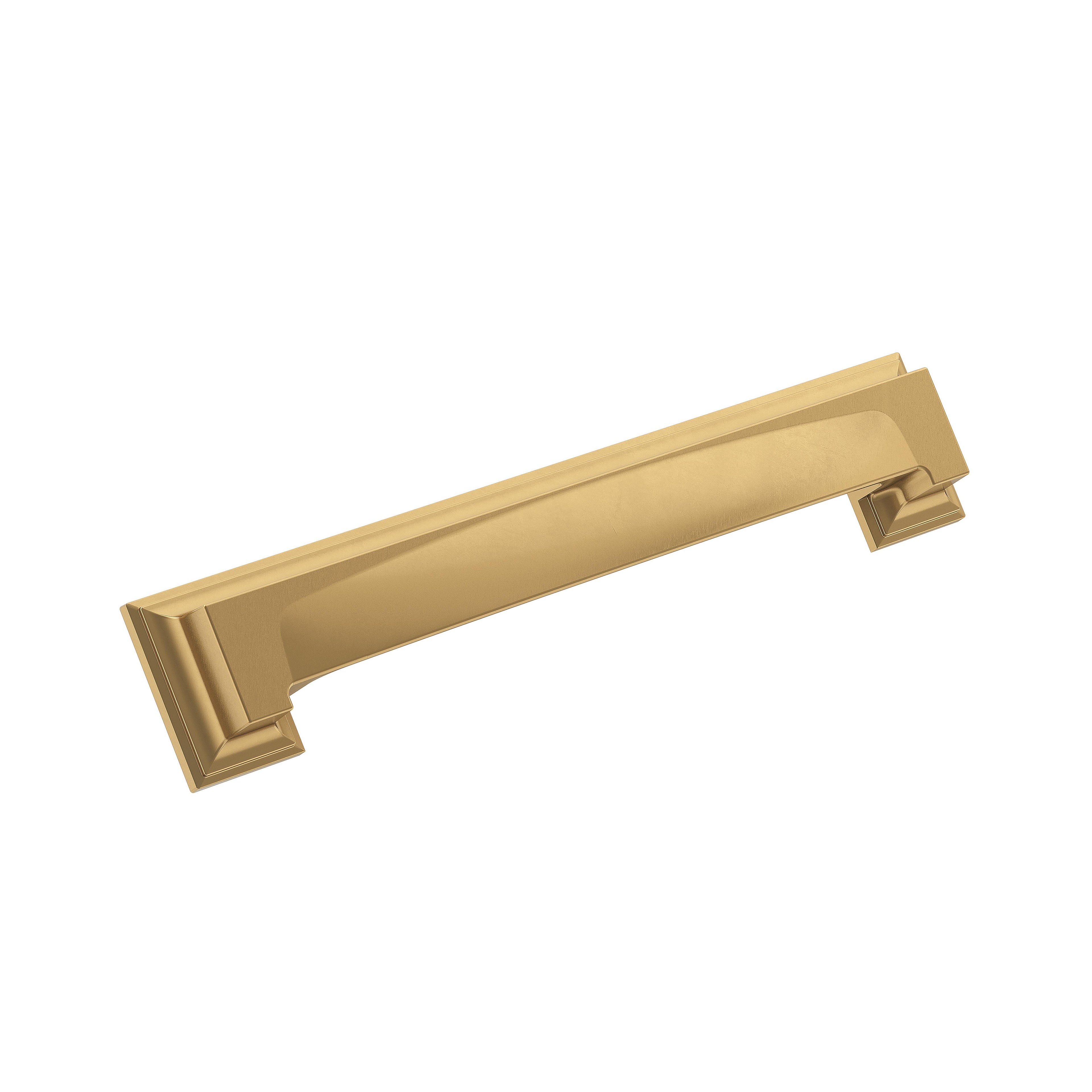 Appoint 5-1/16 inch or 6-5/16 inch (128mm or 160mm) Center-to-Center Champagne Bronze Cabinet Cup Pull