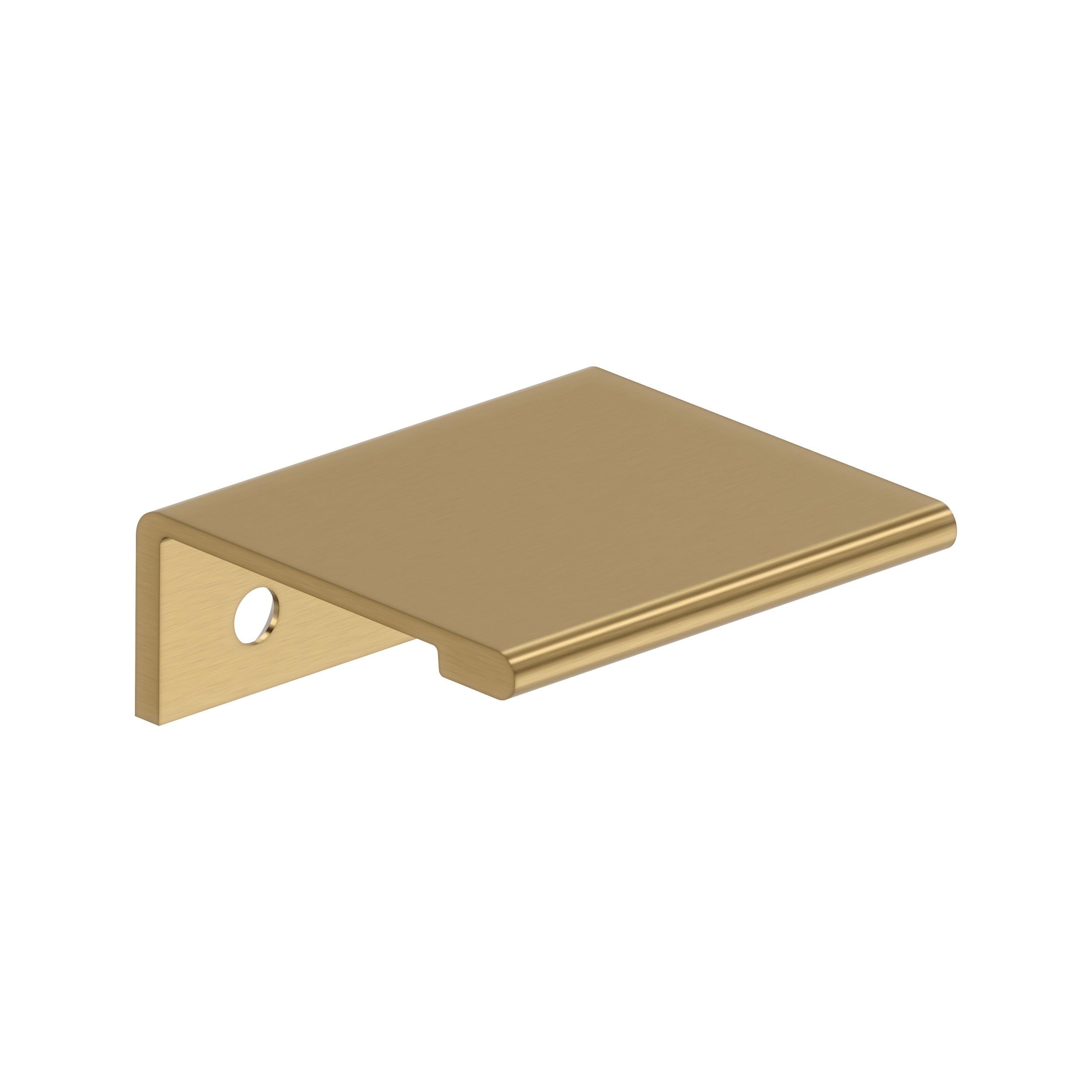 Streamline II 1-3/4 inch (44mm) Length Champagne Bronze Cabinet Edge Pull