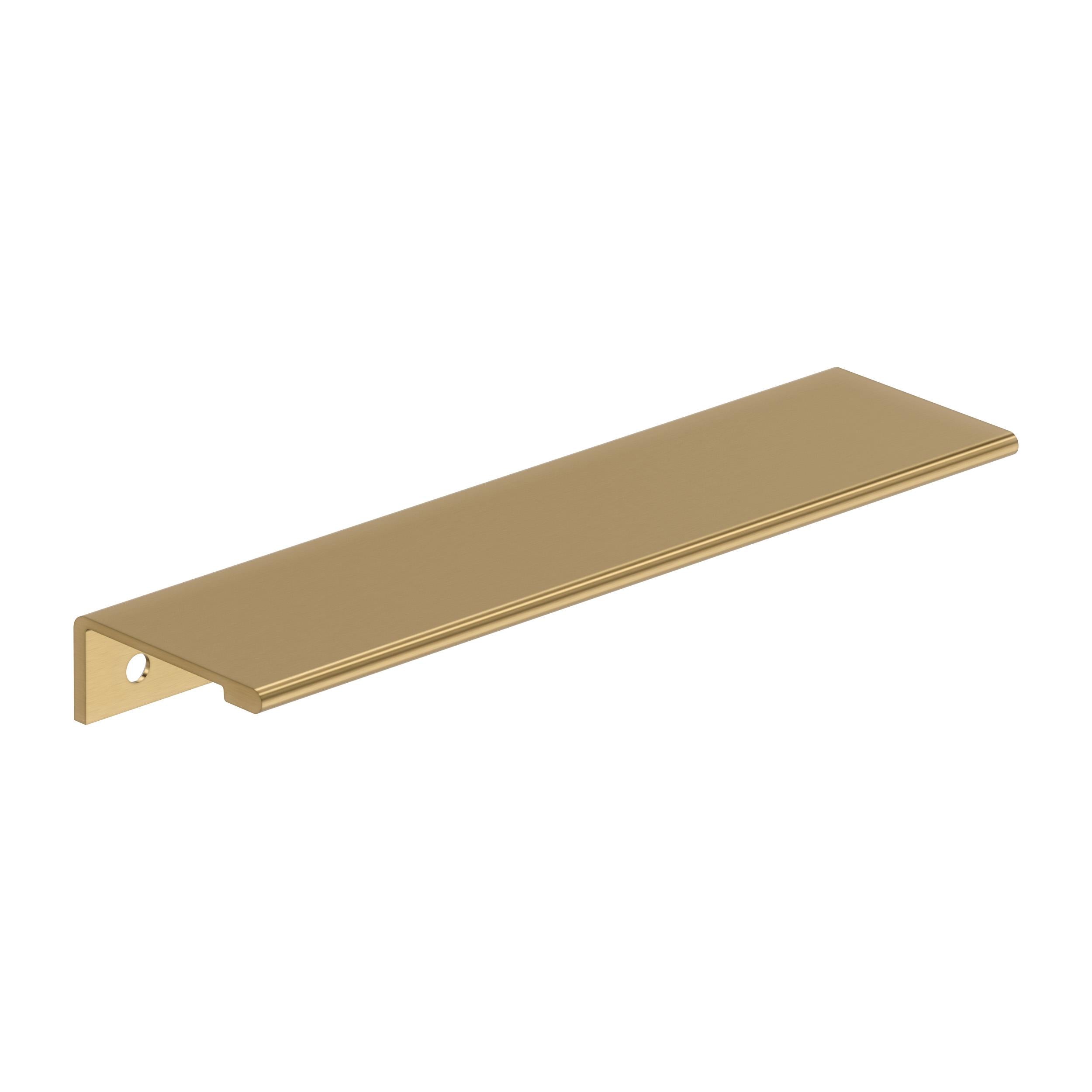 Streamline II 6 inch (152mm) Length Champagne Bronze Cabinet Edge Pull
