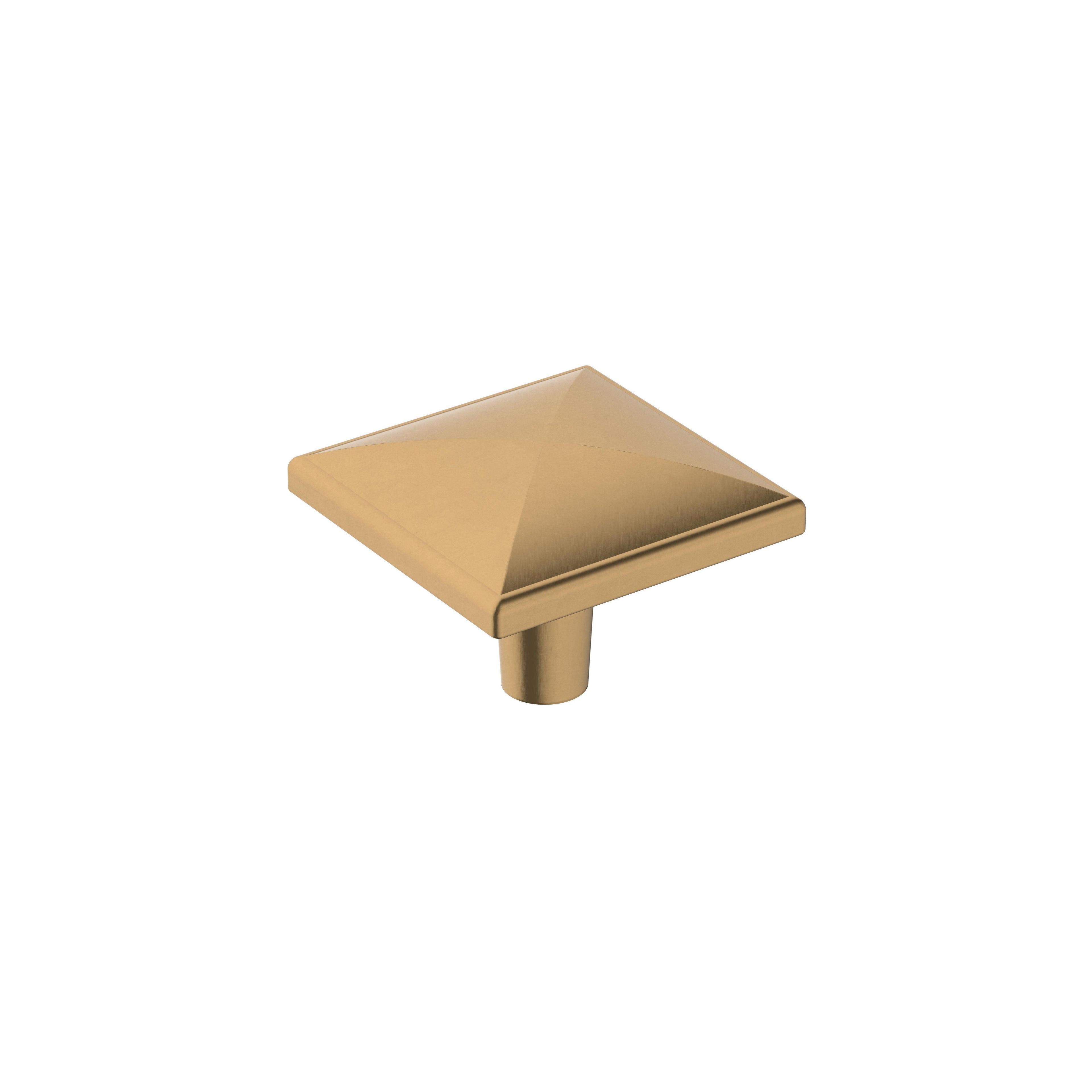 Extensity 1-1/2 inch (38mm) Length Champagne Bronze Cabinet Knob