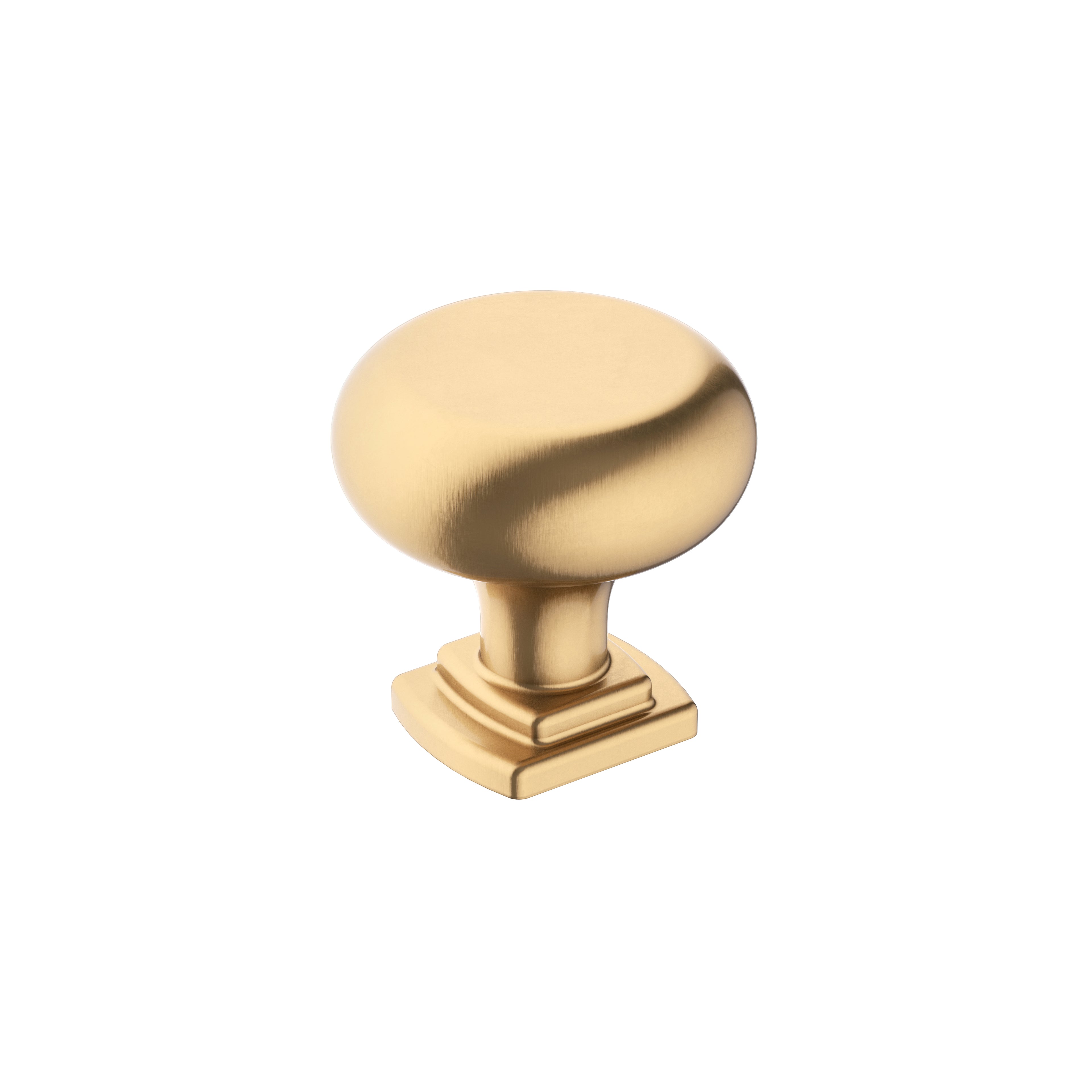 Surpass 1-1/4 inch (32mm) Diameter Champagne Bronze Cabinet Knob