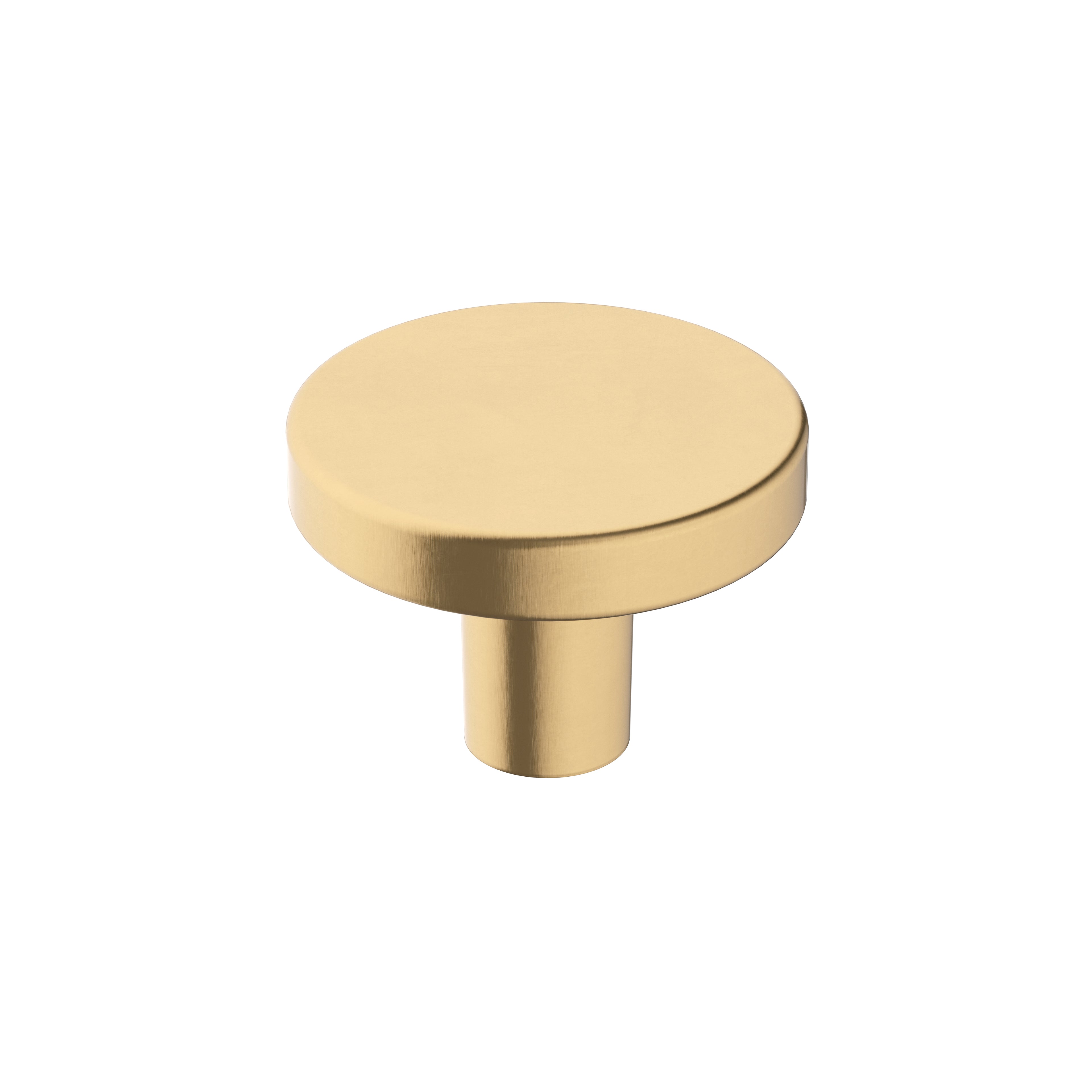 Versa 1-3/8 inch (35mm) Diameter Champagne Bronze Cabinet Knob