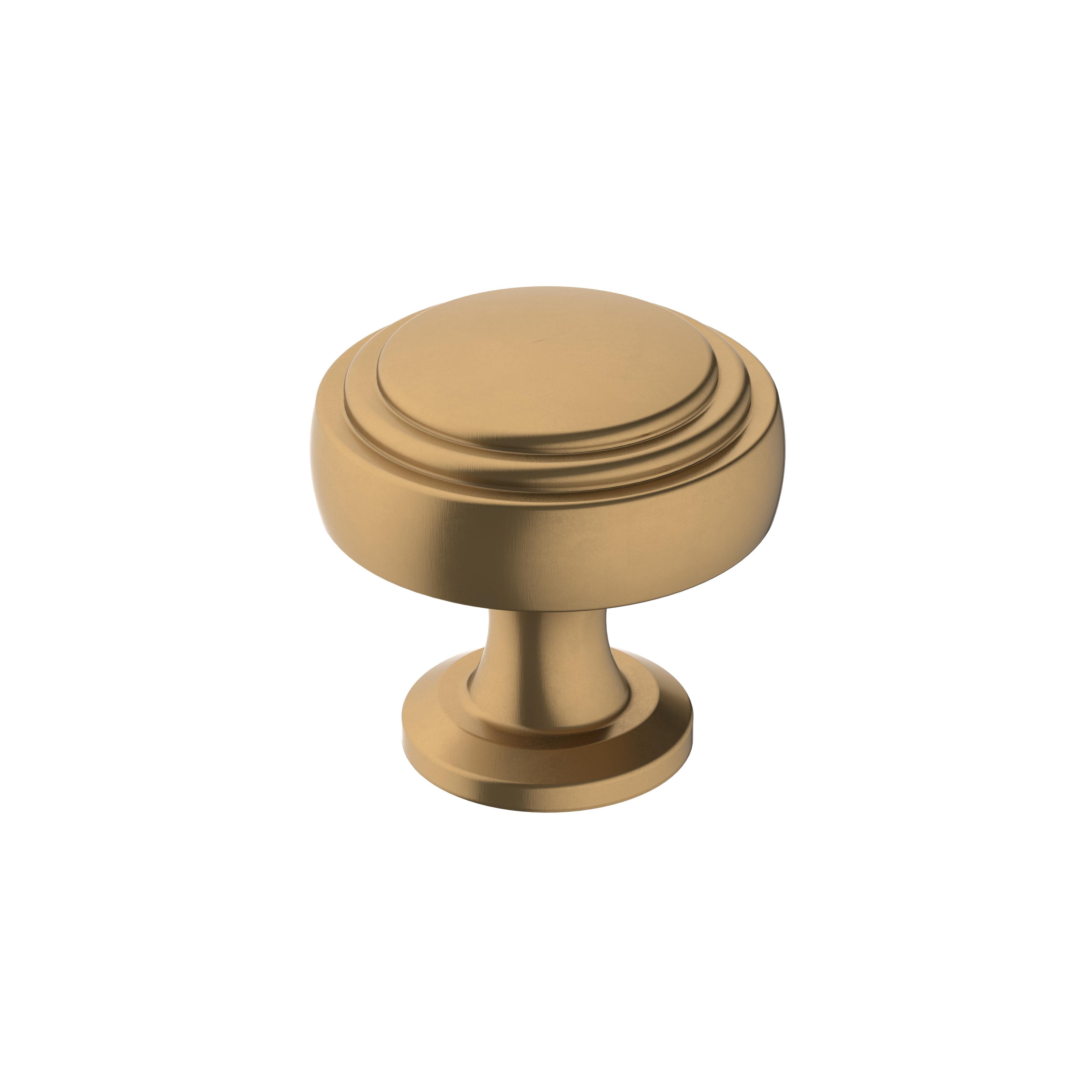 Winsome 1-1/4 inch (32mm) Diameter Champagne Bronze Cabinet Knob