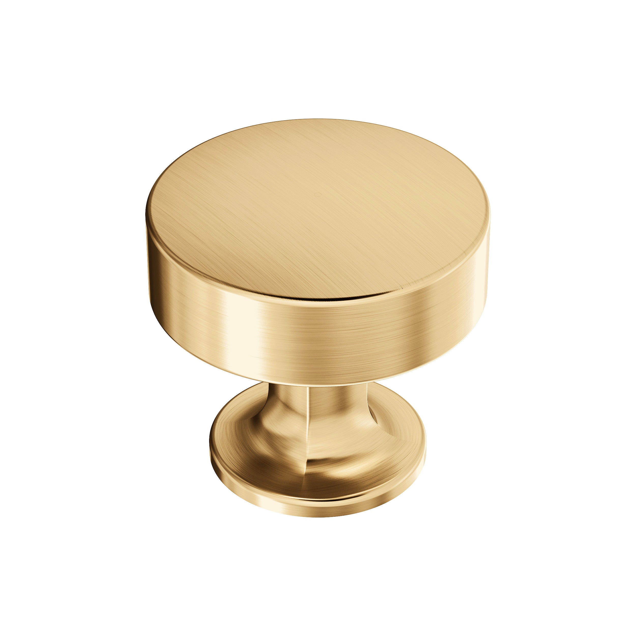 Everett 1-5/16 inch (33mm) Diameter Champagne Bronze Cabinet Knob