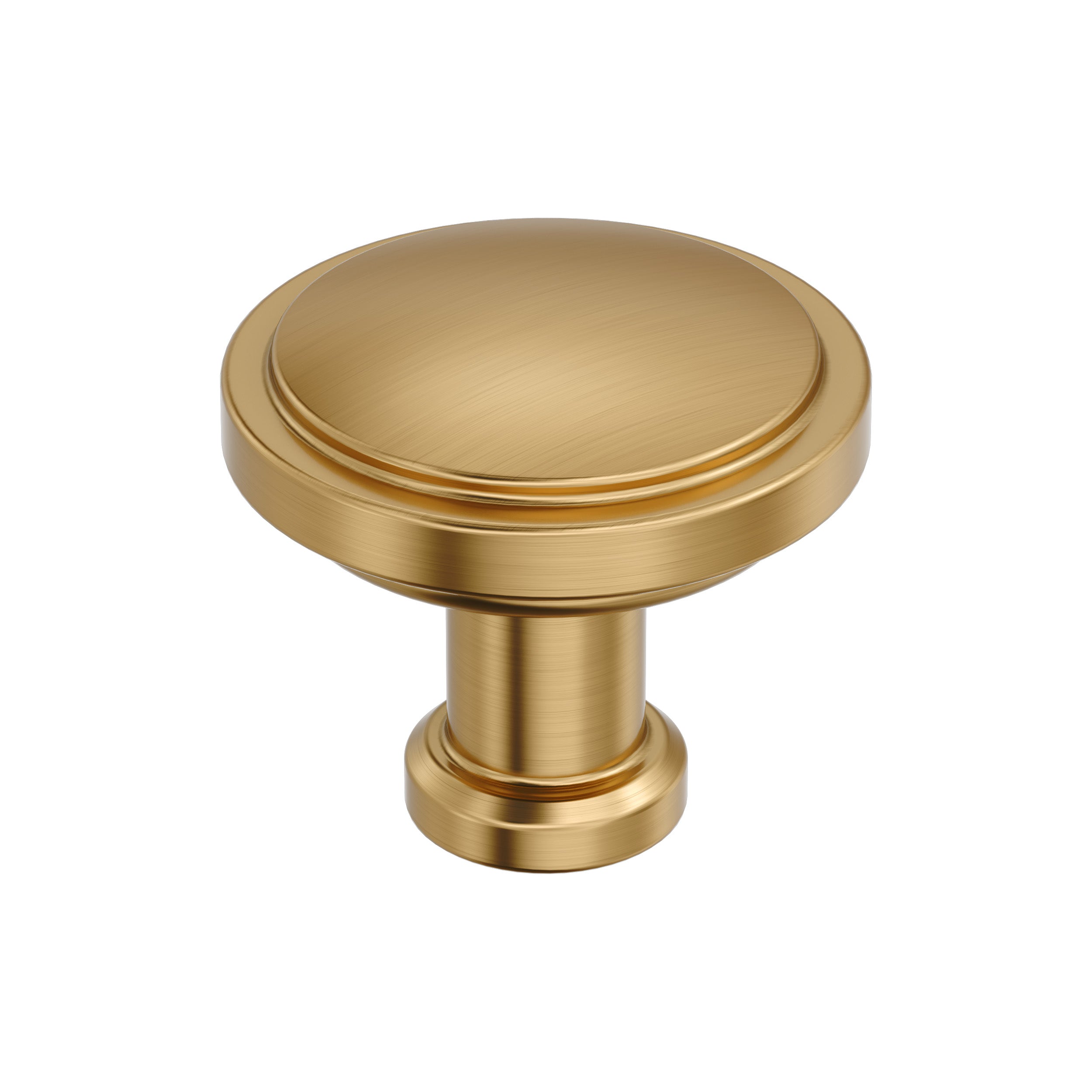 Faircrest 1-1/4 inch (32mm) Diameter Champagne Bronze Cabinet Knob