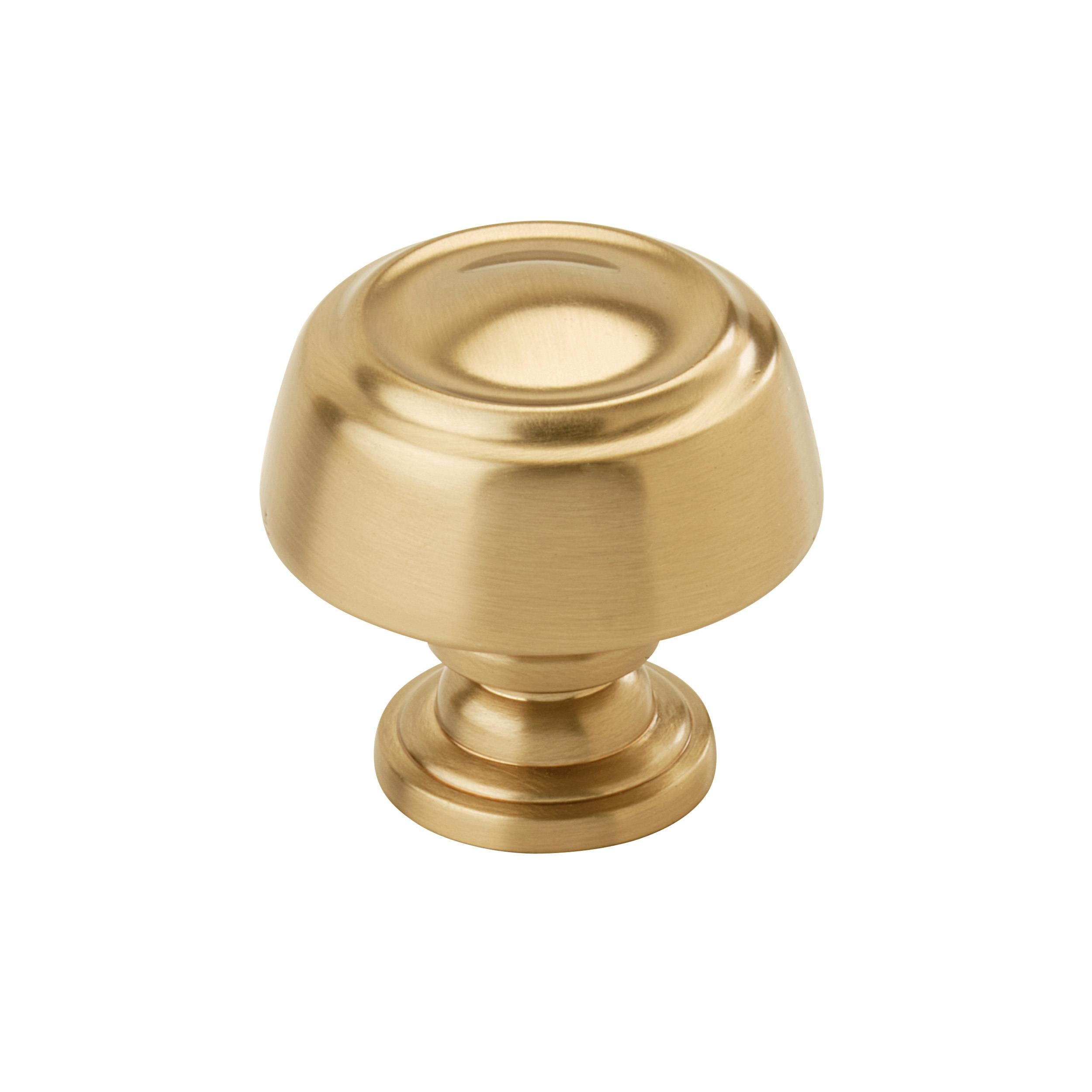 Kane 1-3/16 inch (30mm) Diameter Champagne Bronze Cabinet Knob