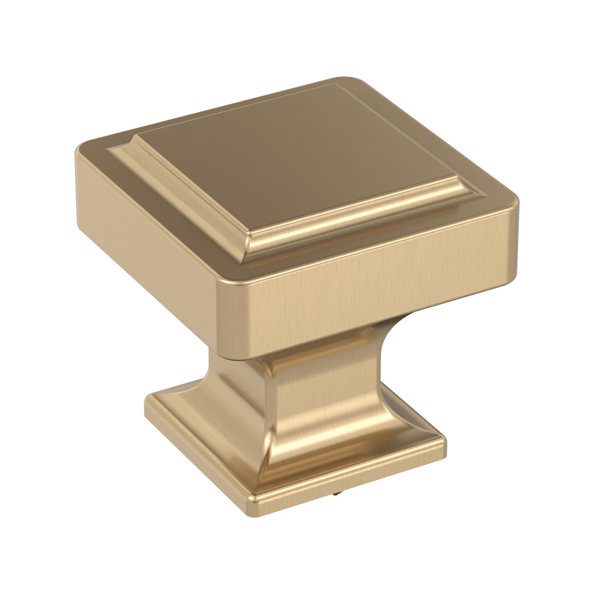 Eleva 1-3/16 inch (30mm) Length Champagne Bronze Cabinet Knob