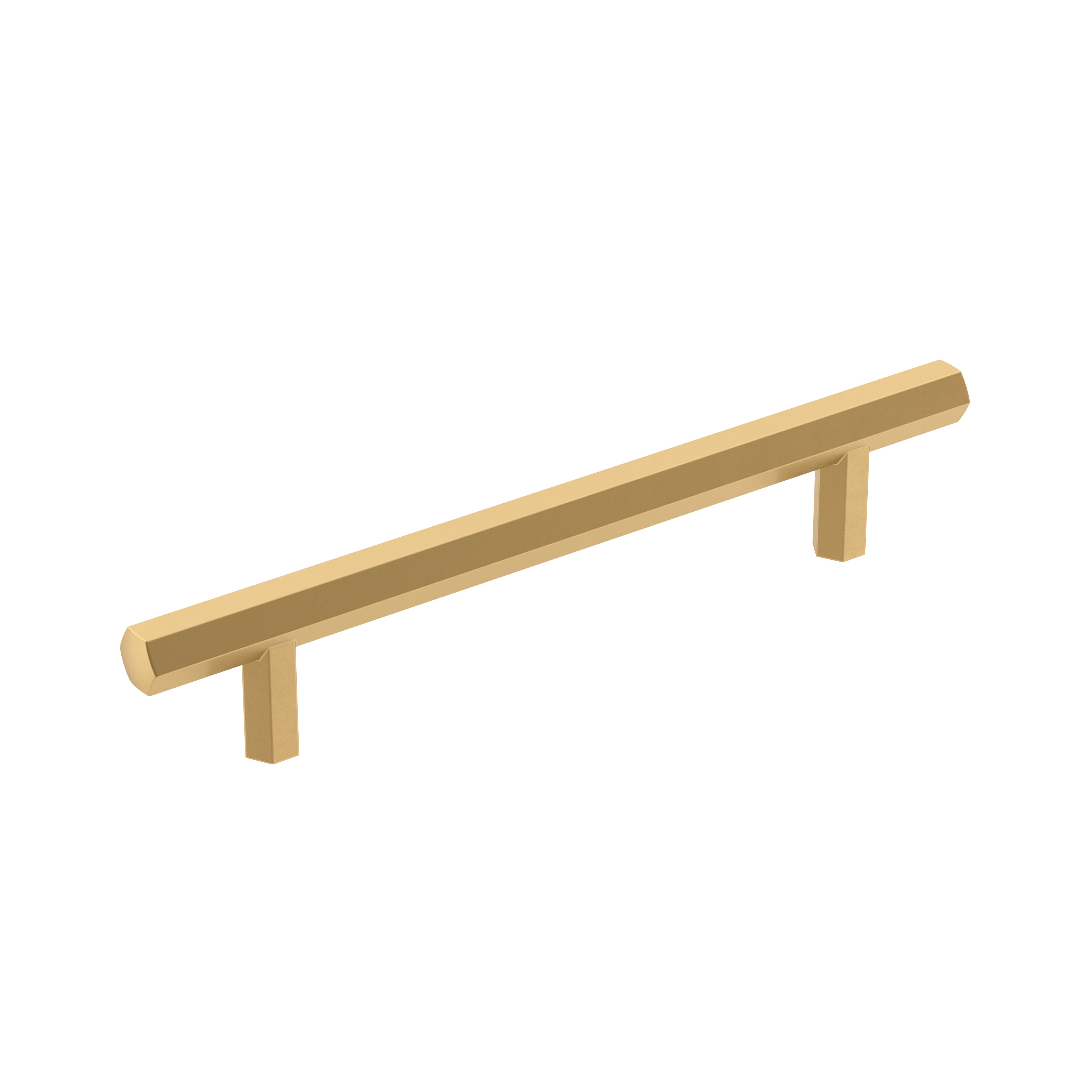Caliber 5-1/16 inch (128mm) Center-to-Center Champagne Bronze Cabinet Pull