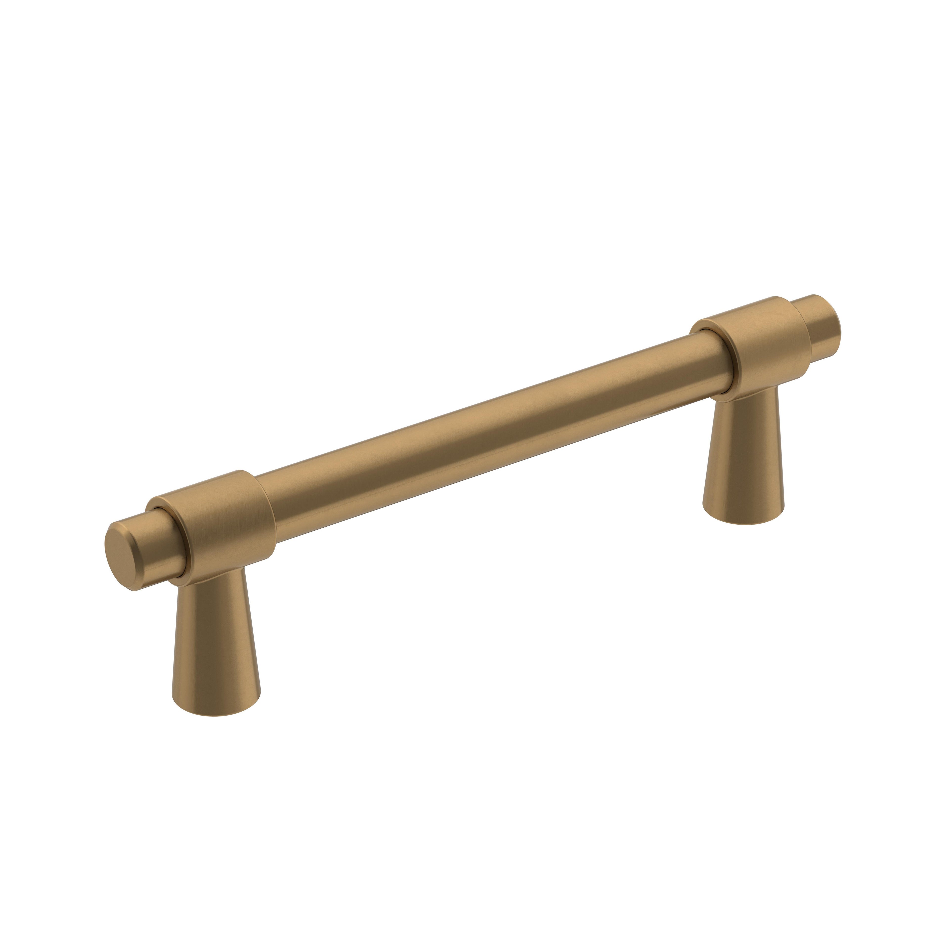 Destine 3-3/4 inch (96mm) Center-to-Center Champagne Bronze Cabinet Pull