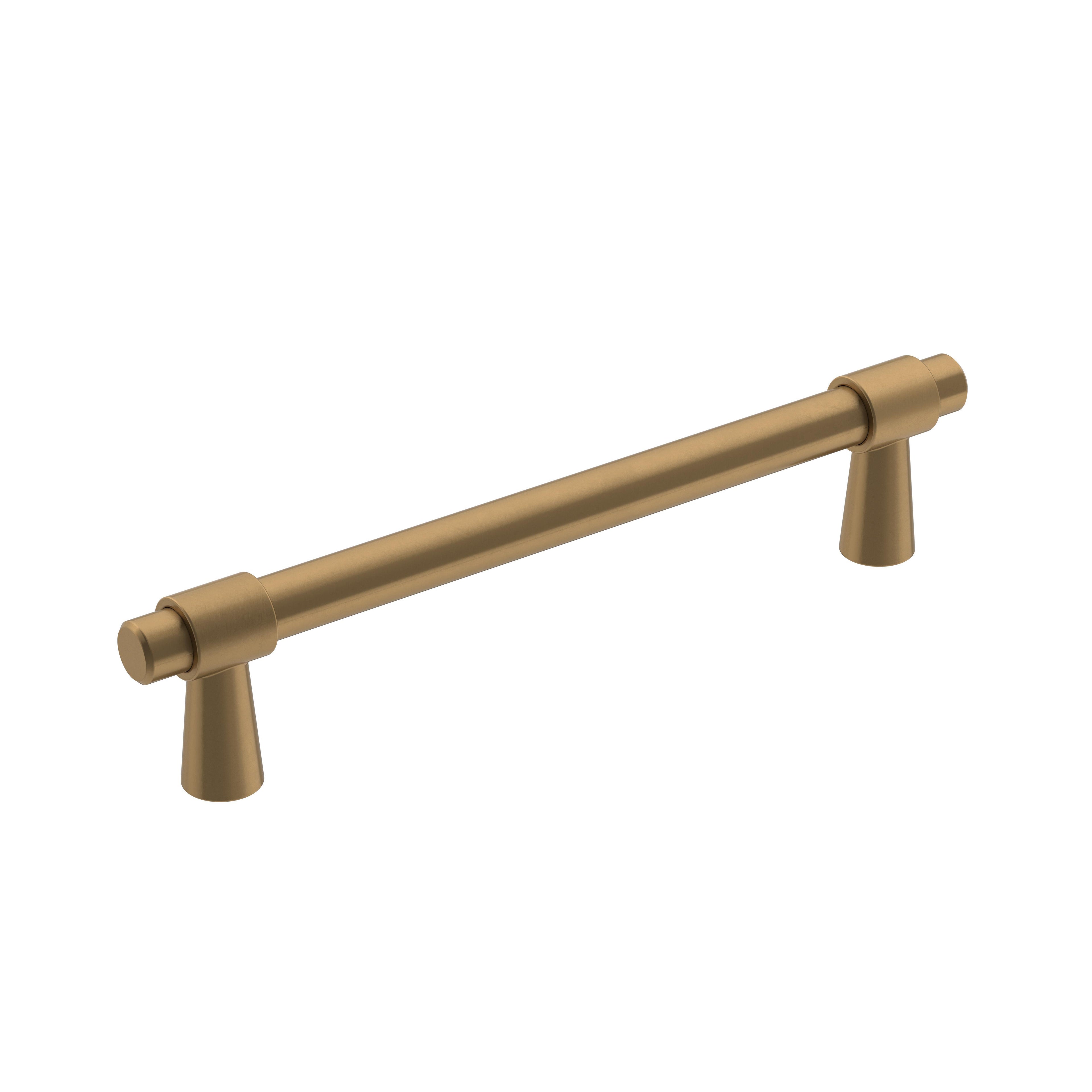 Destine 5-1/16 inch (128mm) Center-to-Center Champagne Bronze Cabinet Pull