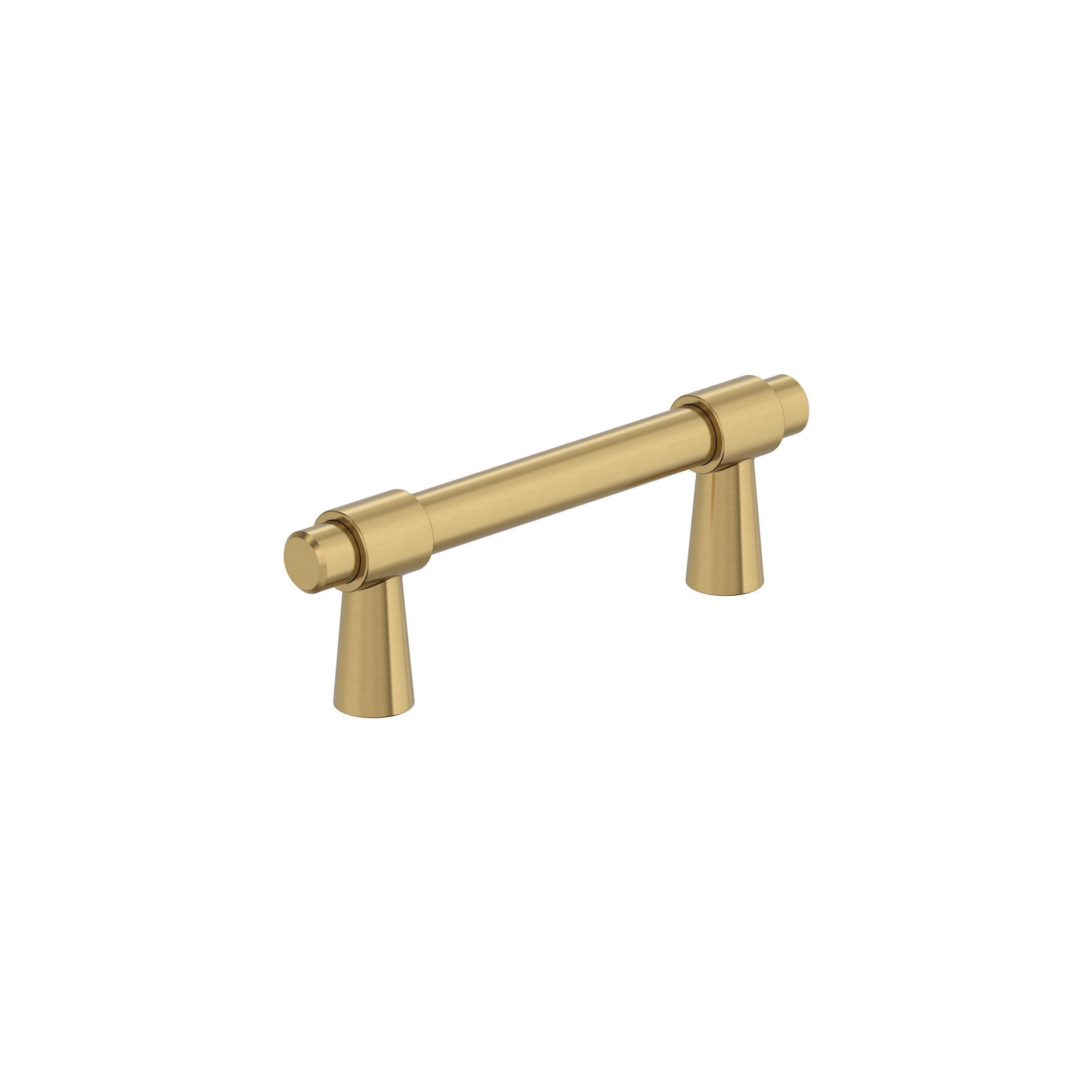 Destine 3 inch (76mm) Center-to-Center Champagne Bronze Cabinet Pull