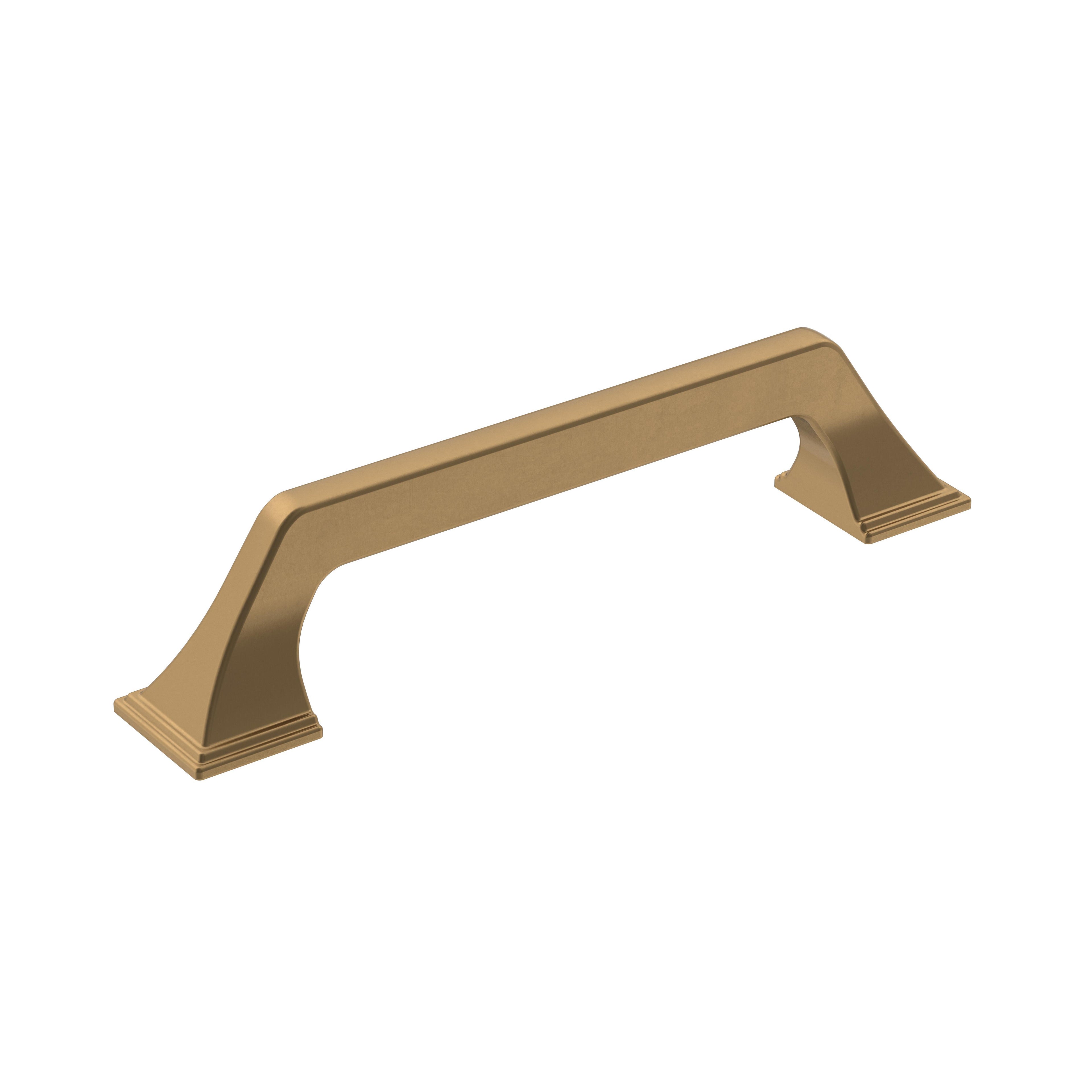 Exceed 5-1/16 inch (128mm) Center-to-Center Champagne Bronze Cabinet Pull