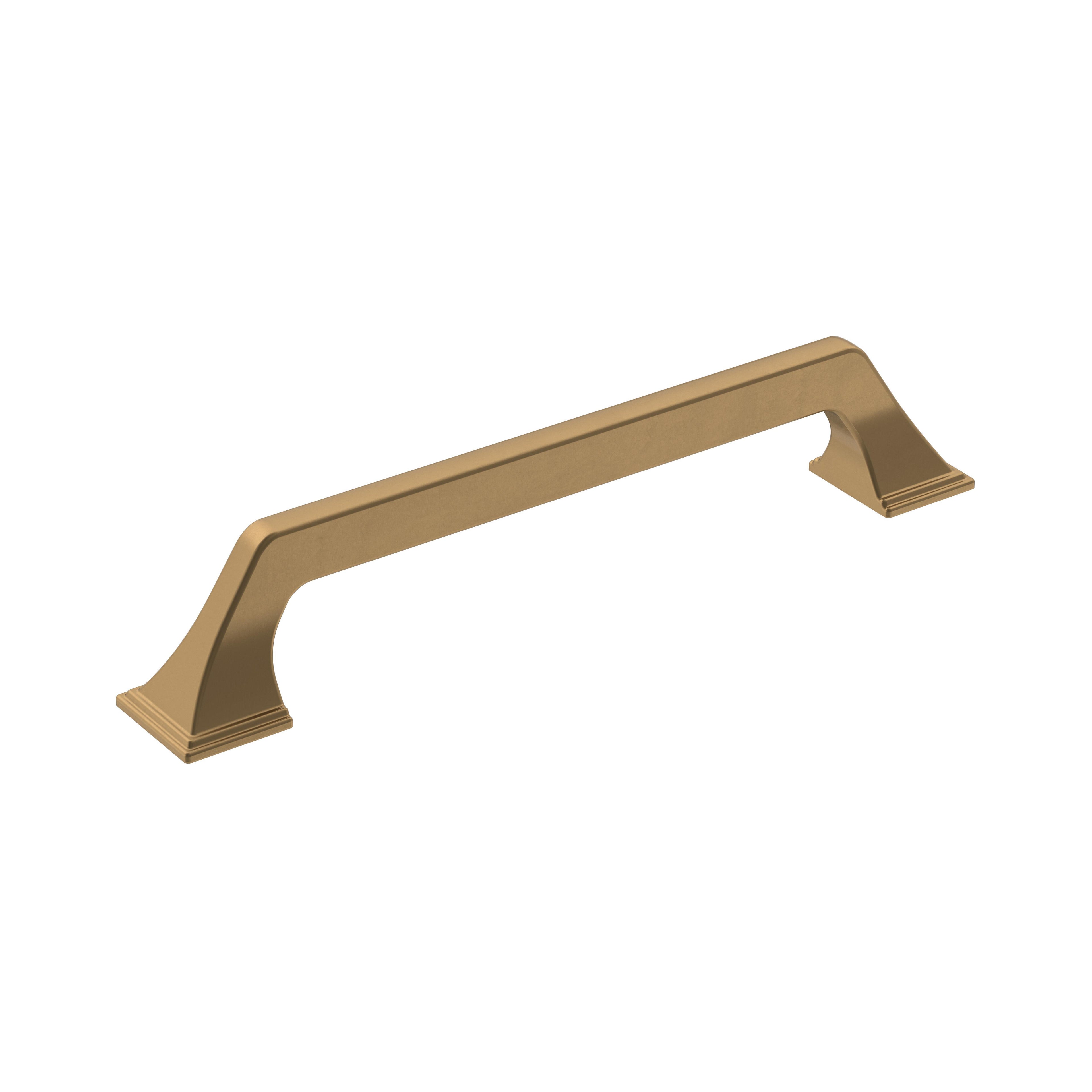 Exceed 6-5/16 inch (160mm) Center-to-Center Champagne Bronze Cabinet Pull