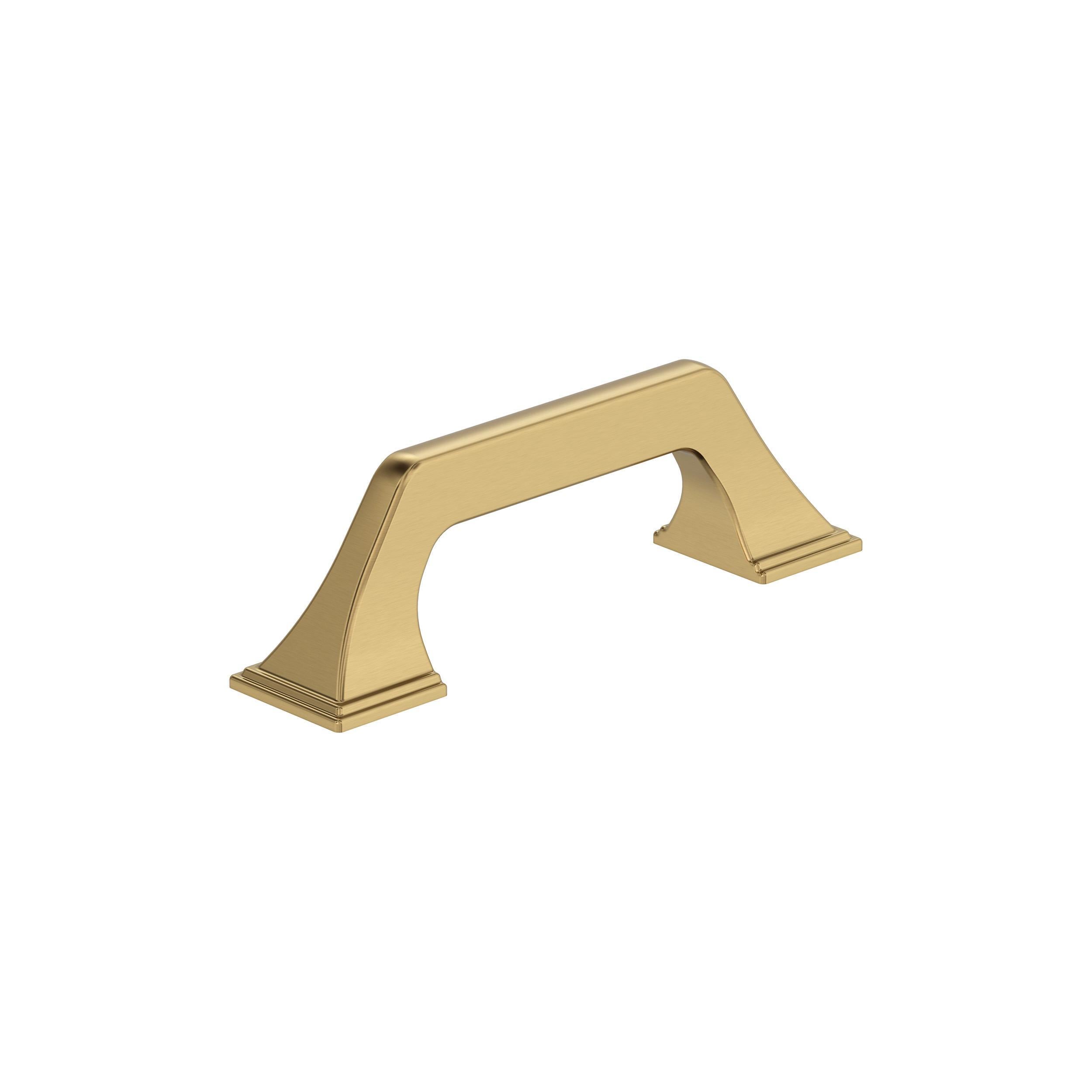 Exceed 3 inch (76mm) Center-to-Center Champagne Bronze Cabinet Pull