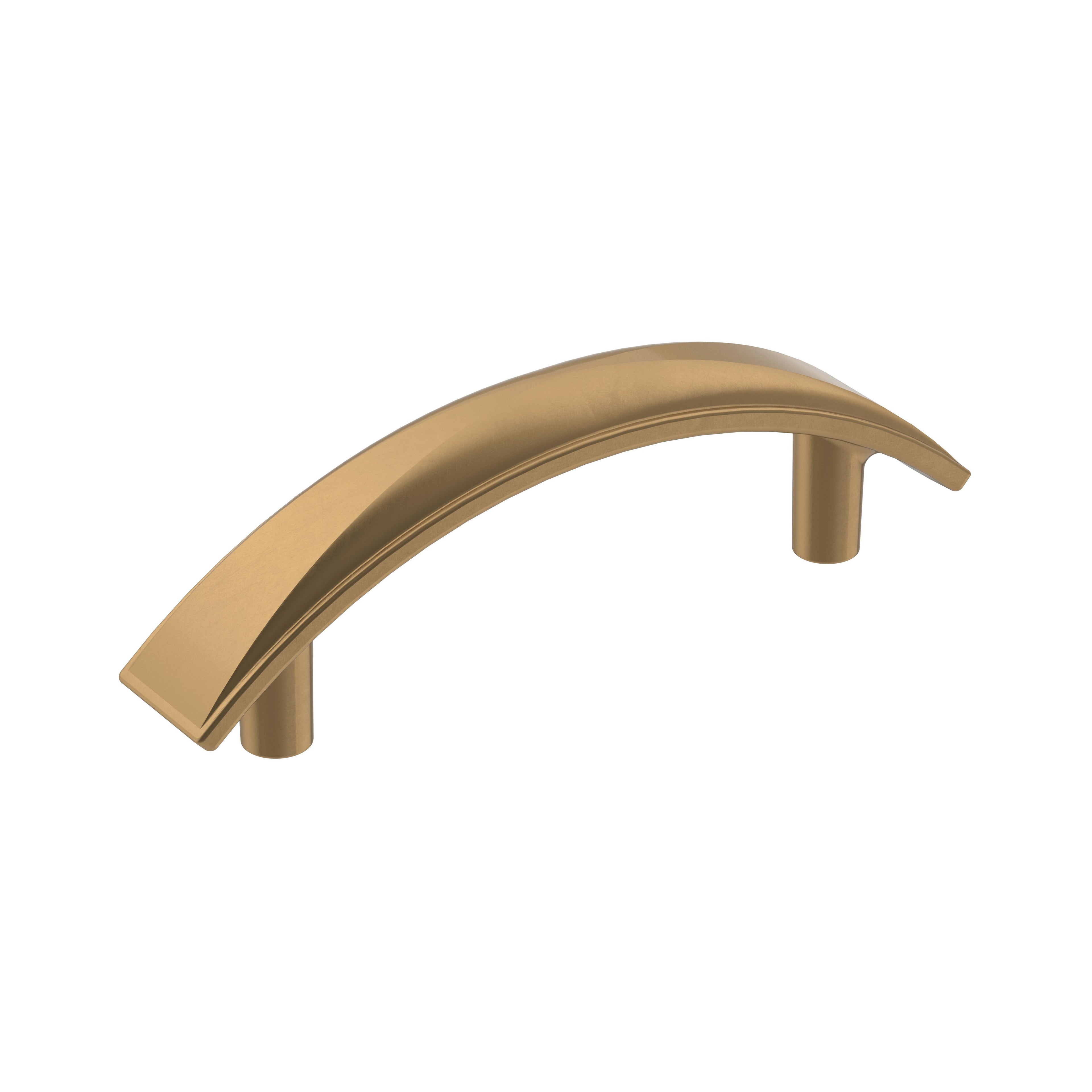 Extensity 3 inch (76mm) Center-to-Center Champagne Bronze Cabinet Pull