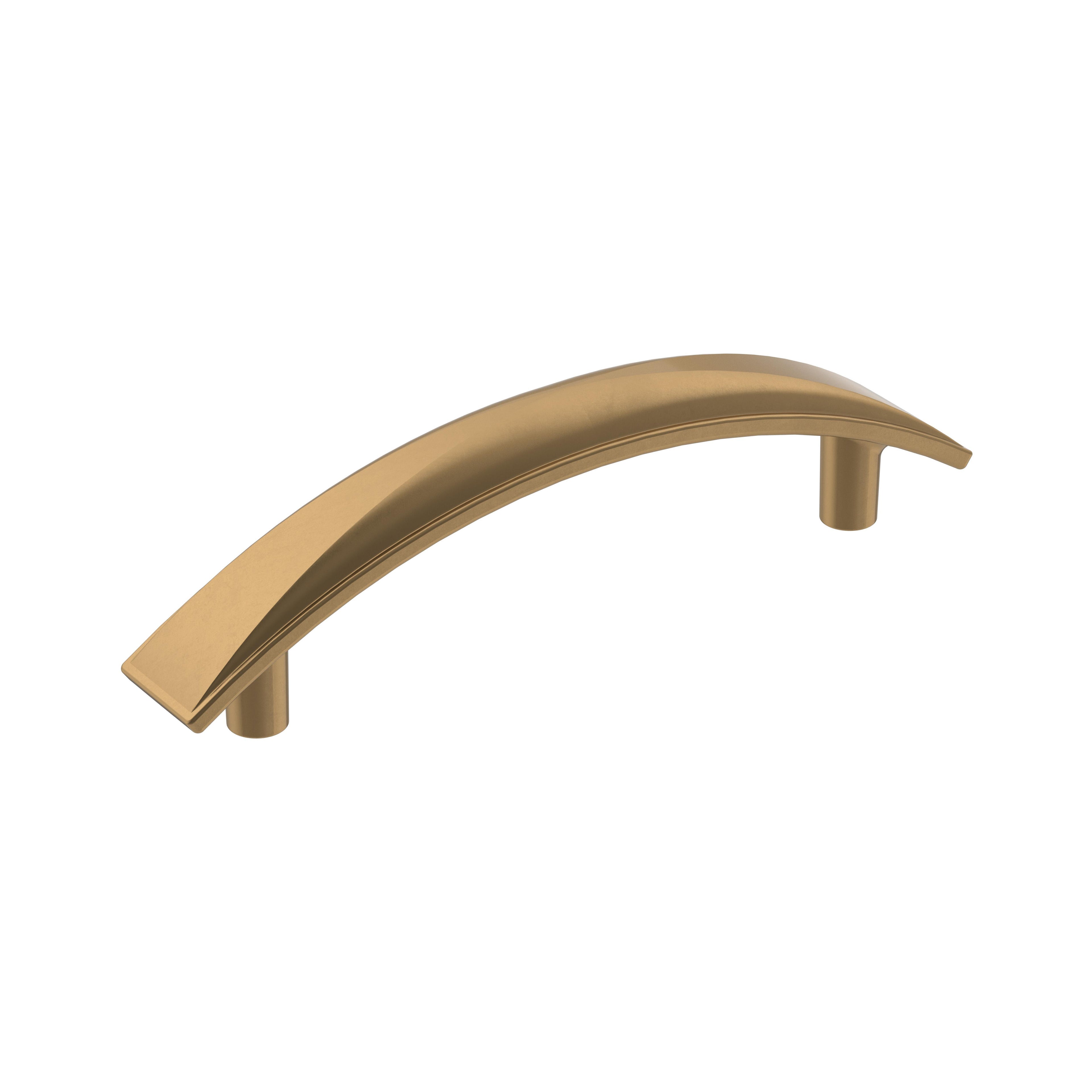 Extensity 3-3/4 inch (96mm) Center-to-Center Champagne Bronze Cabinet Pull
