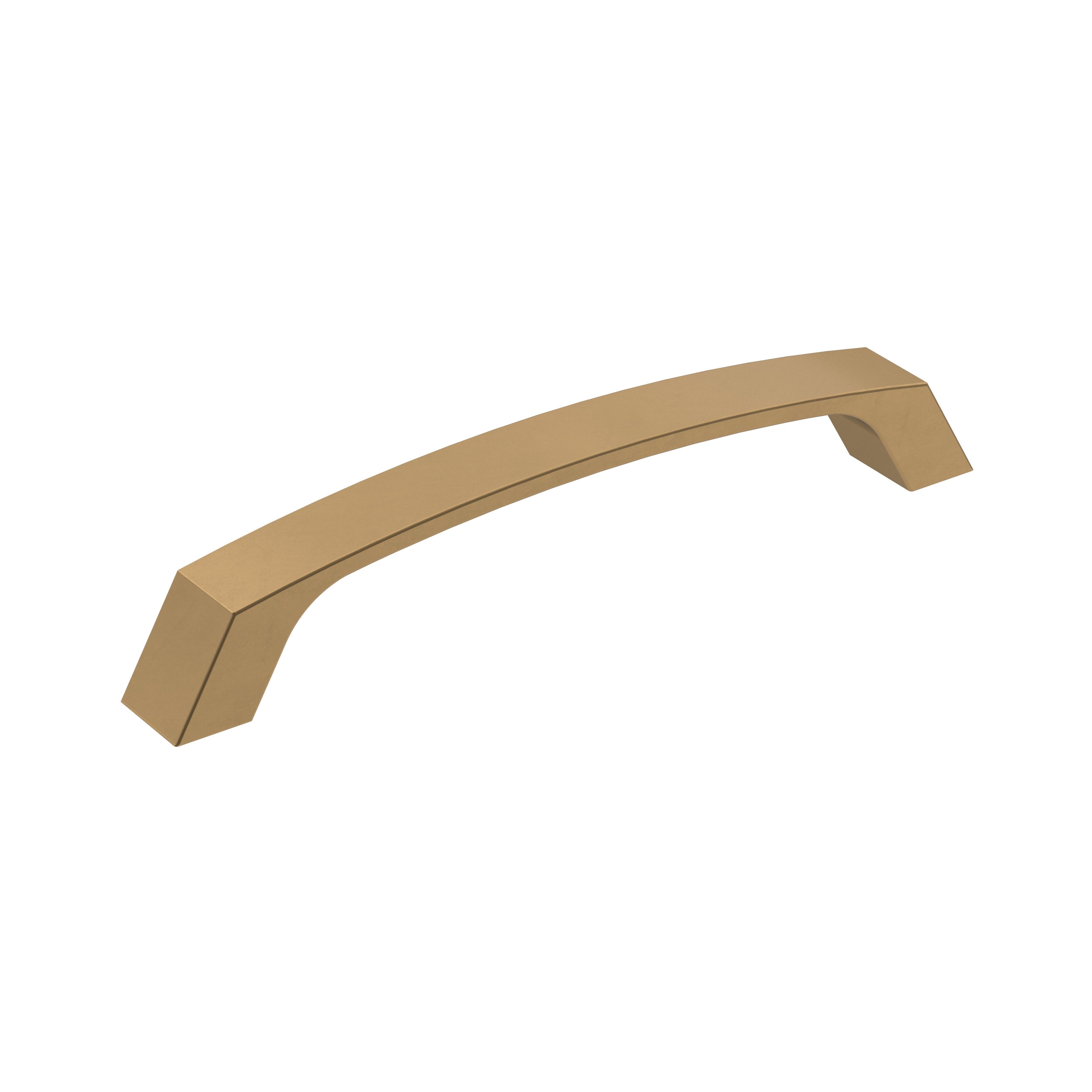 Premise 5-1/16 inch (128mm) Center-to-Center Champagne Bronze Cabinet Pull