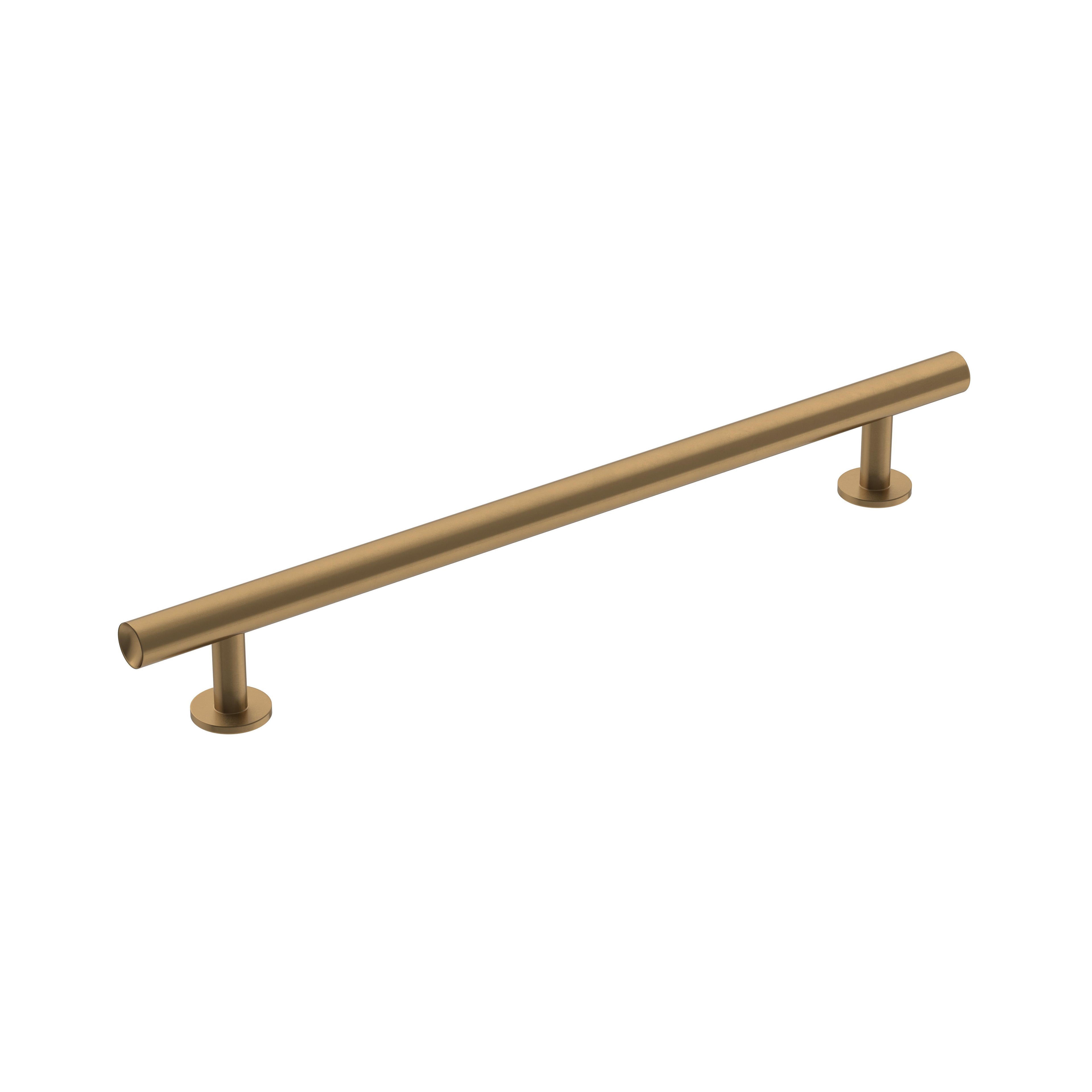 Radius 7-9/16 inch (192mm) Center-to-Center Champagne Bronze Cabinet Pull