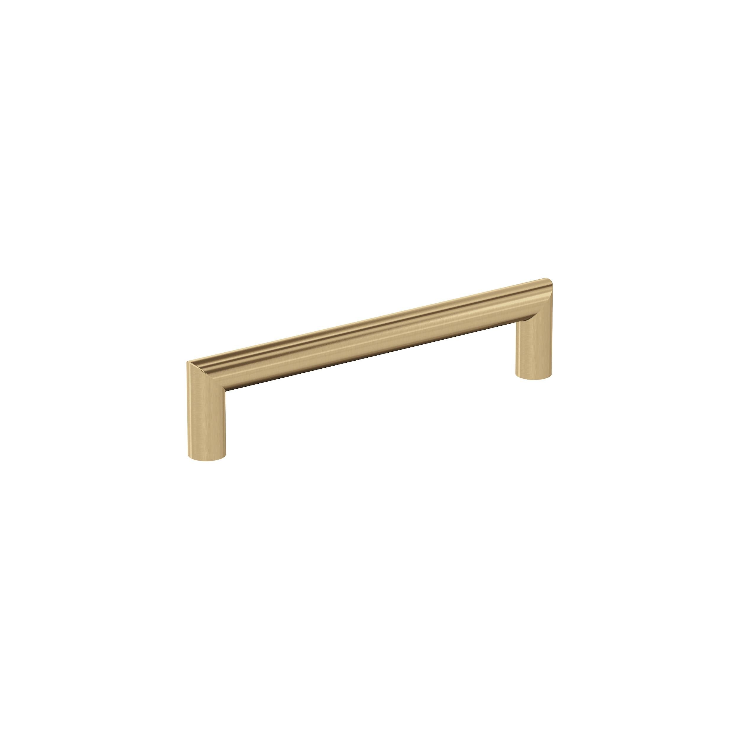 Revolve 5-1/16 inch (128mm) Center-to-Center Champagne Bronze Cabinet Pull