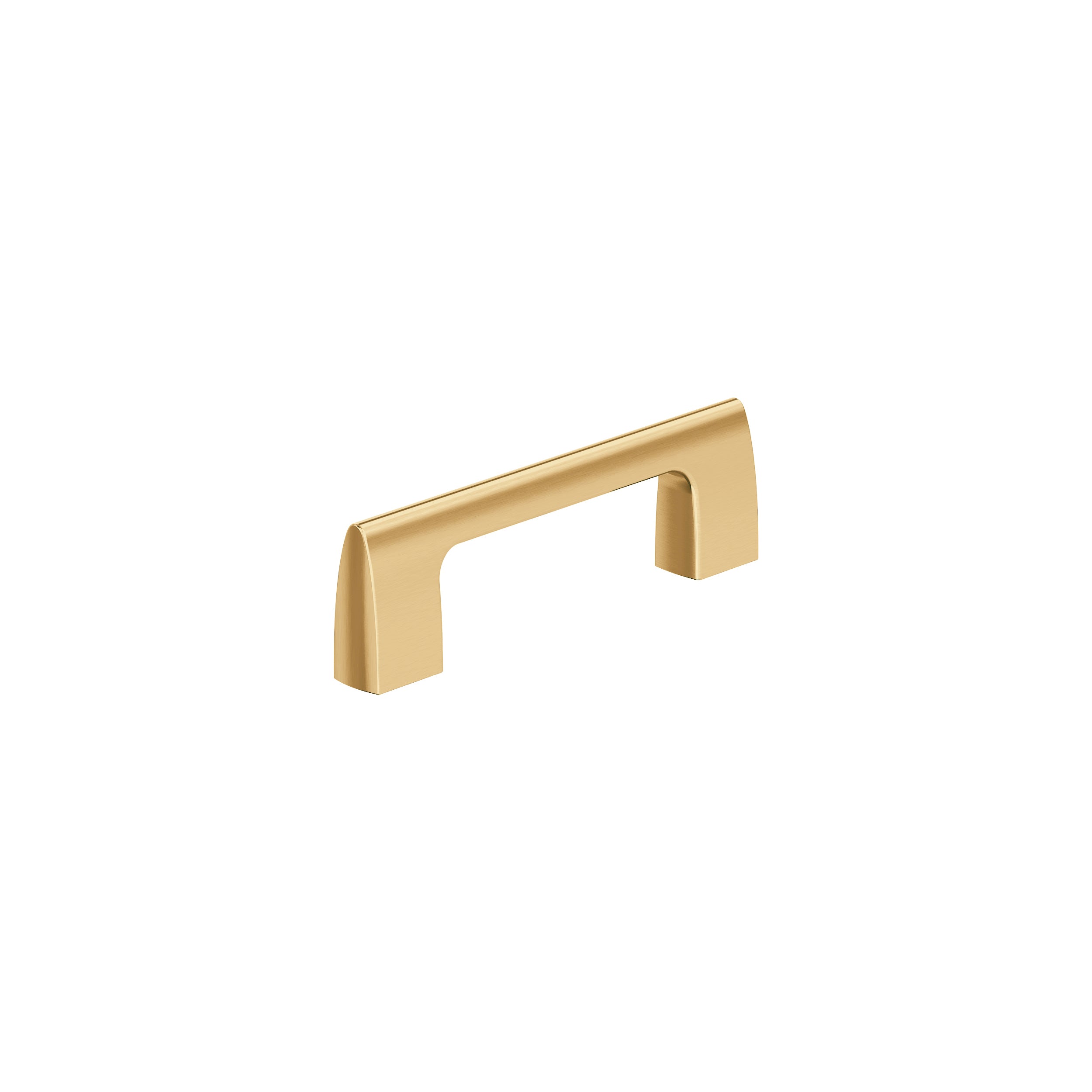 Riva 3 inch (76mm) Center-to-Center Champagne Bronze Cabinet Pull