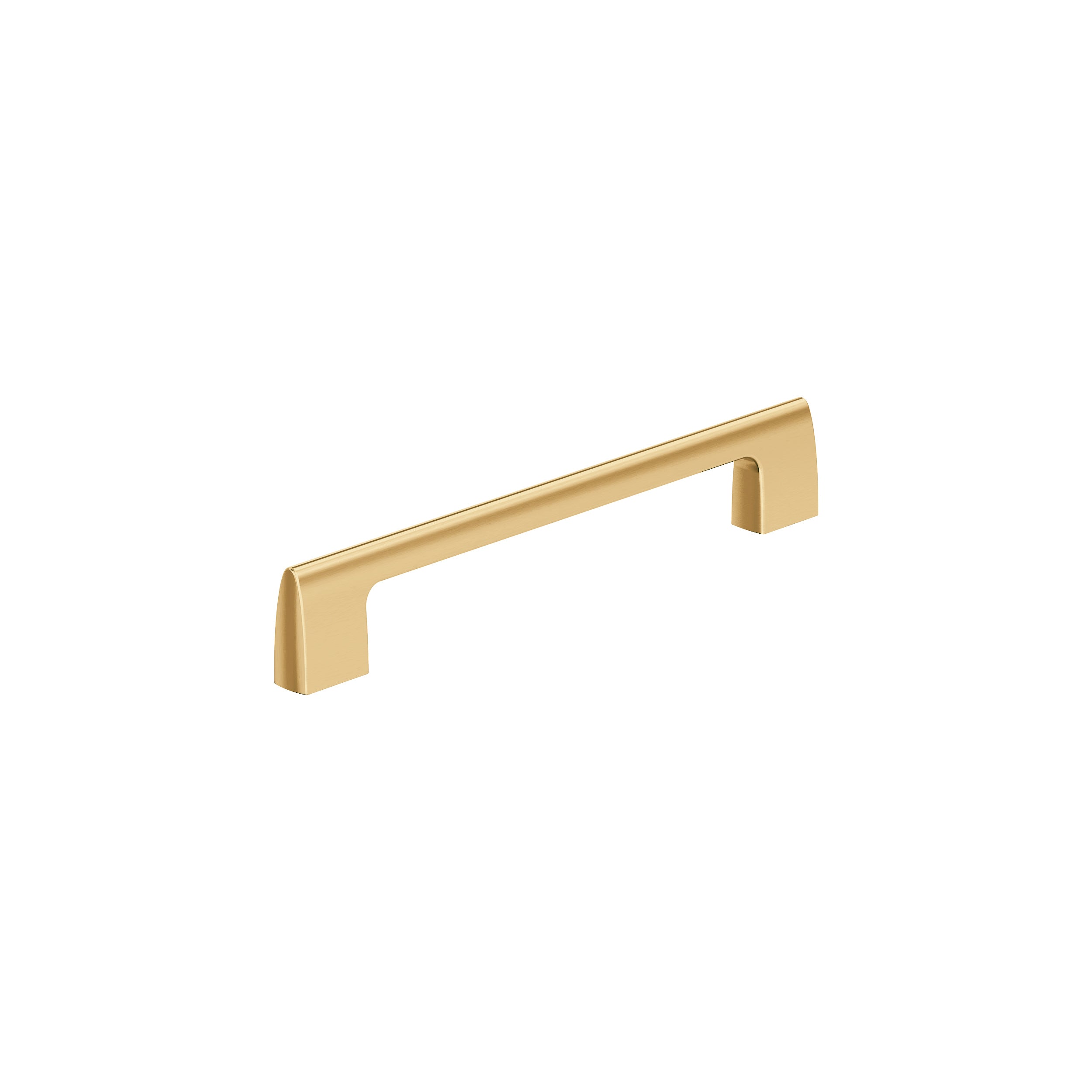 Riva 6-5/16 inch (160mm) Center-to-Center Champagne Bronze Cabinet Pull