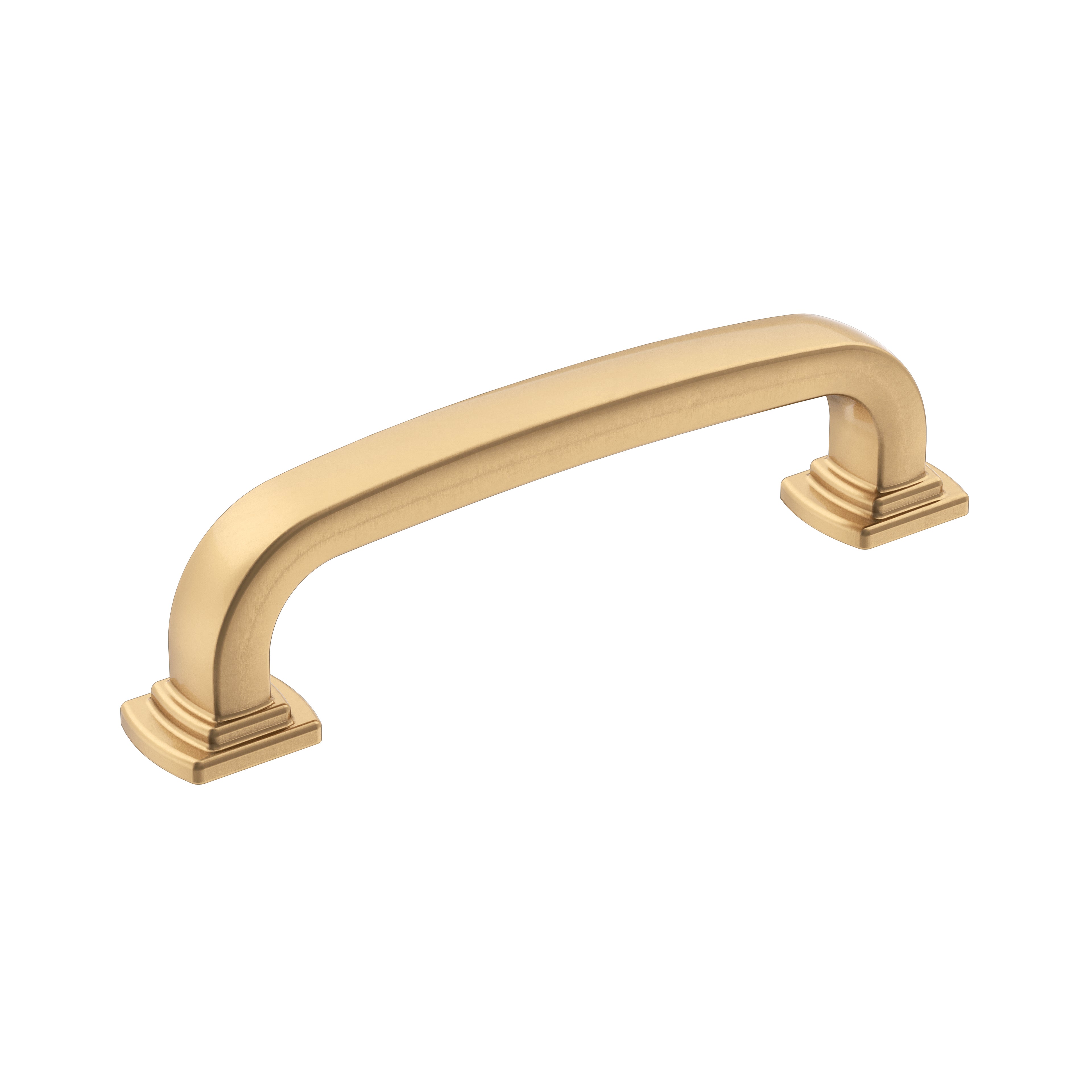 Surpass 3-3/4 inch (96mm) Center-to-Center Champagne Bronze Cabinet Pull