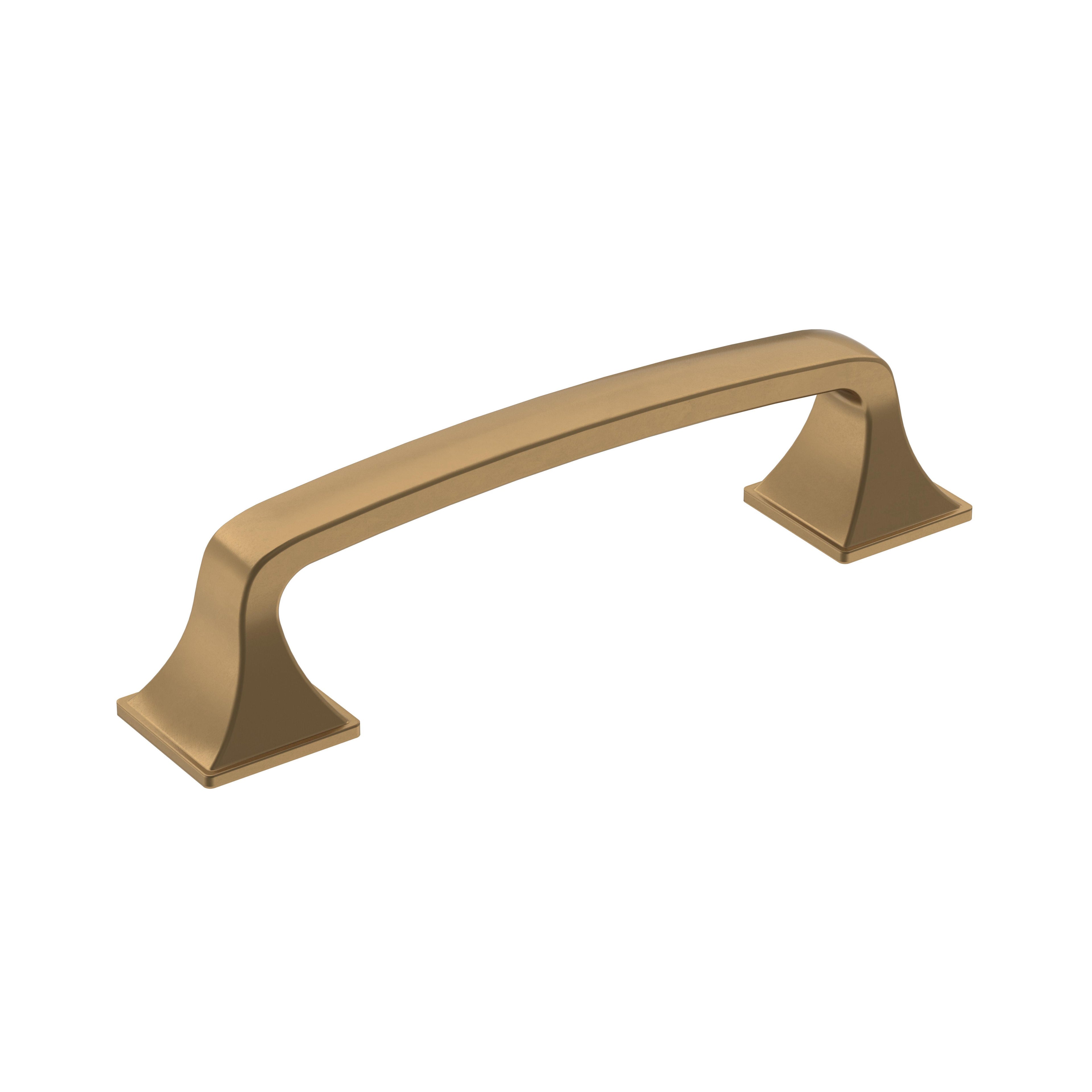 Ville 3-3/4 inch (96mm) Center-to-Center Champagne Bronze Cabinet Pull