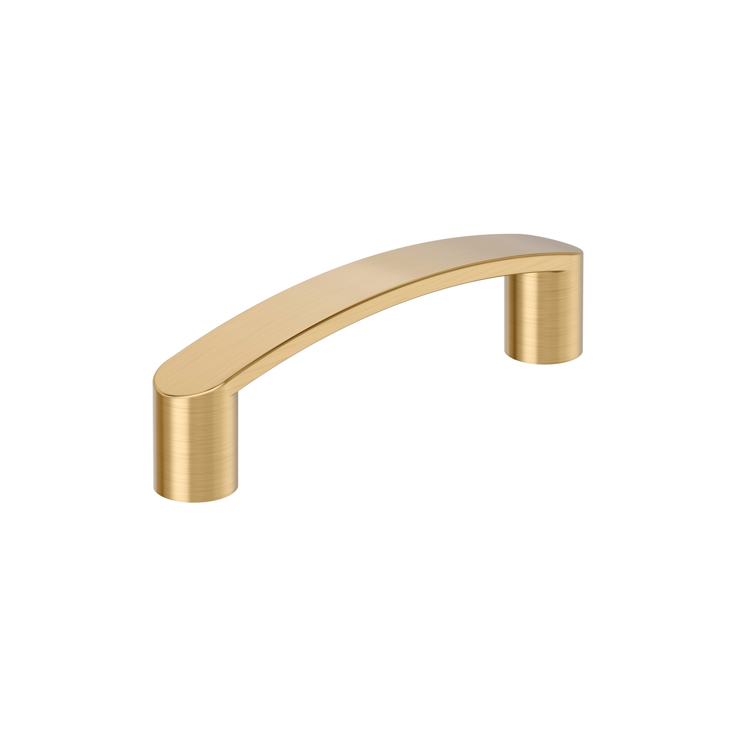 Rift 3 inch (76mm) Center-to-Center Champagne Bronze Cabinet Pull