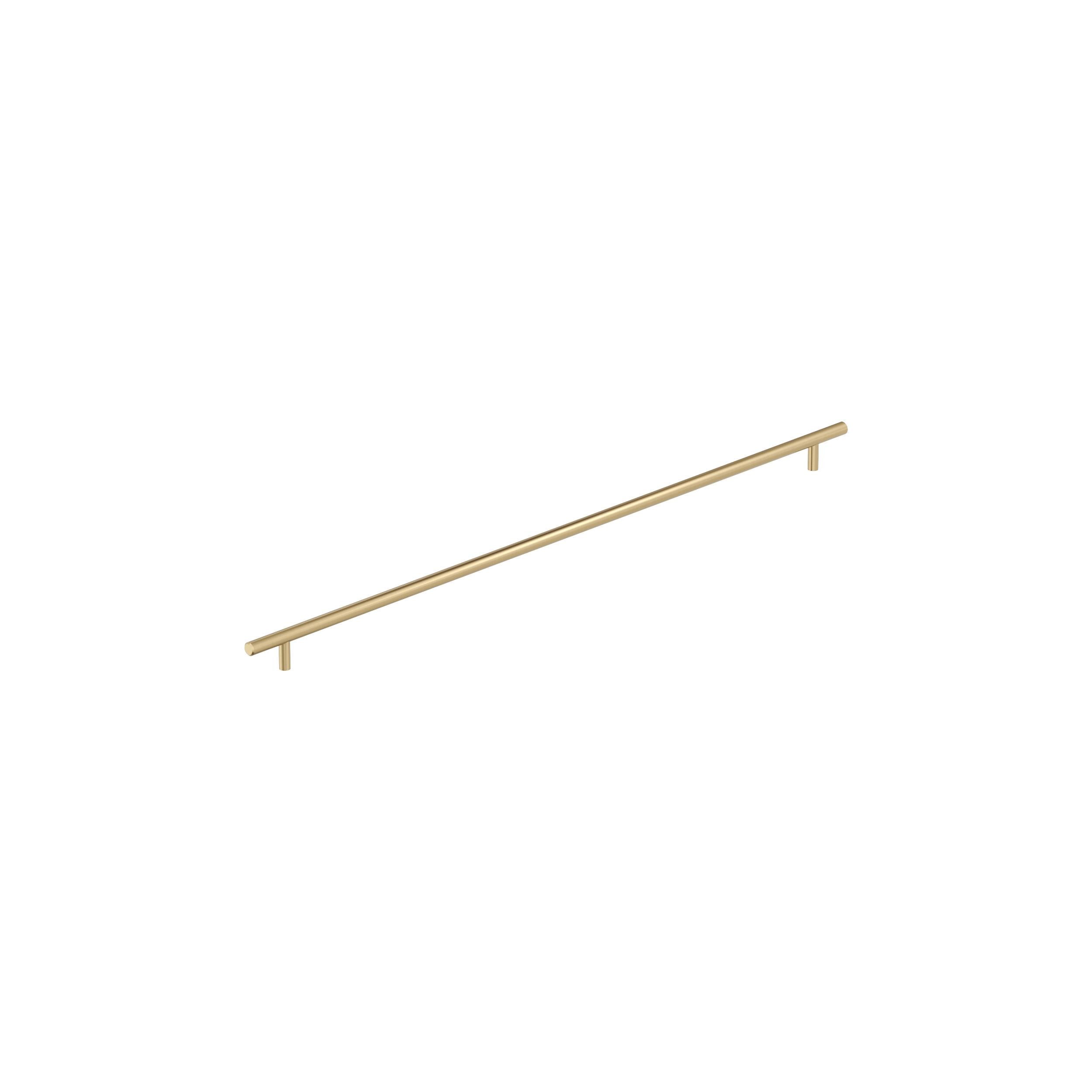 Bar Pulls 25-3/16 inch (640mm) Center-to-Center Champagne Bronze Cabinet Pull