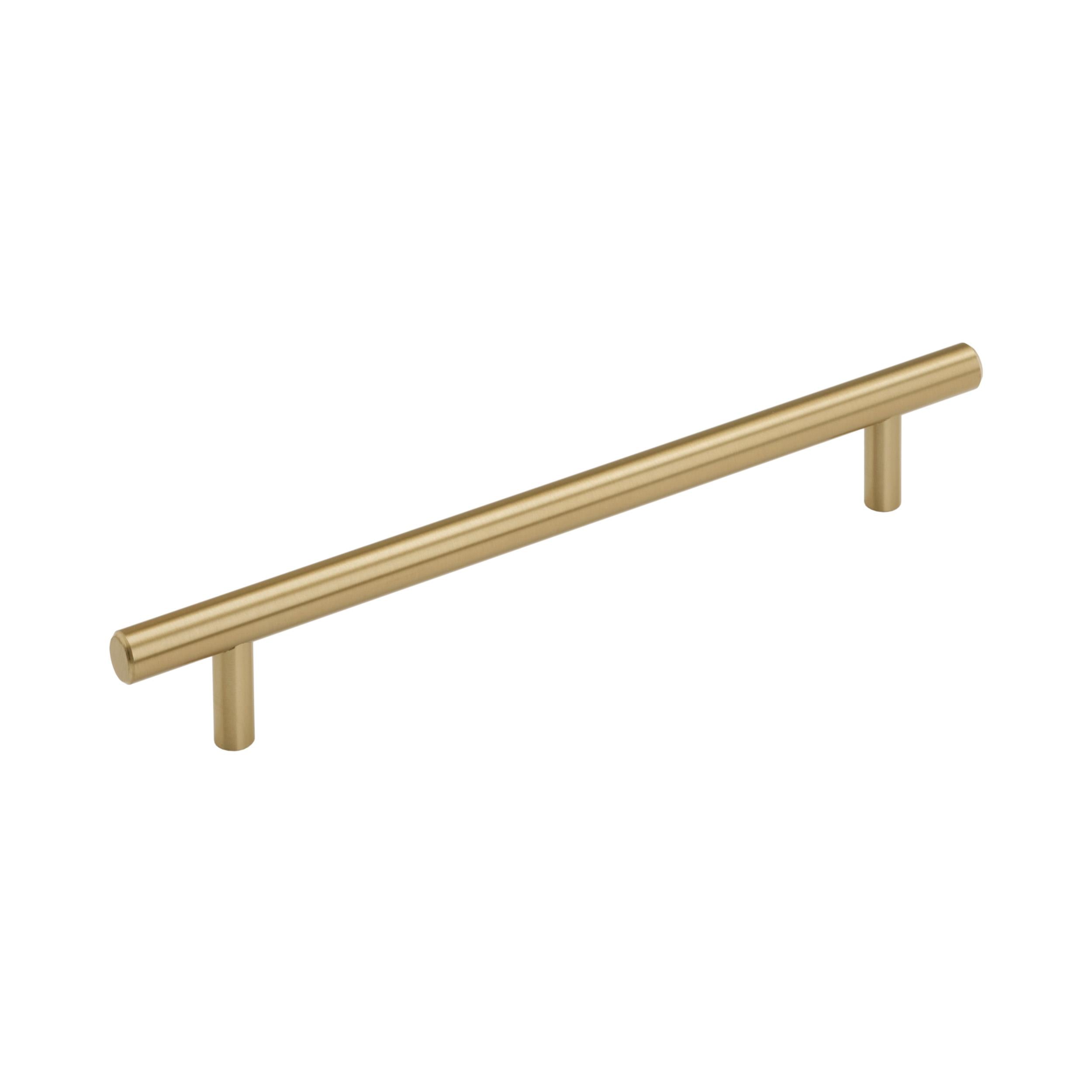 Bar Pulls 7-9/16 inch (192mm) Center-to-Center Champagne Bronze Cabinet Pull